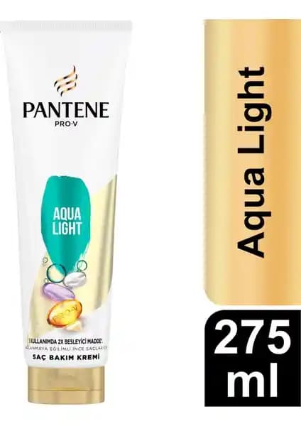 Pantene Aqua Light ve Doğal Sentez Güç ve Parlaklık Saç Bakım Kremleri Karşılaştırması