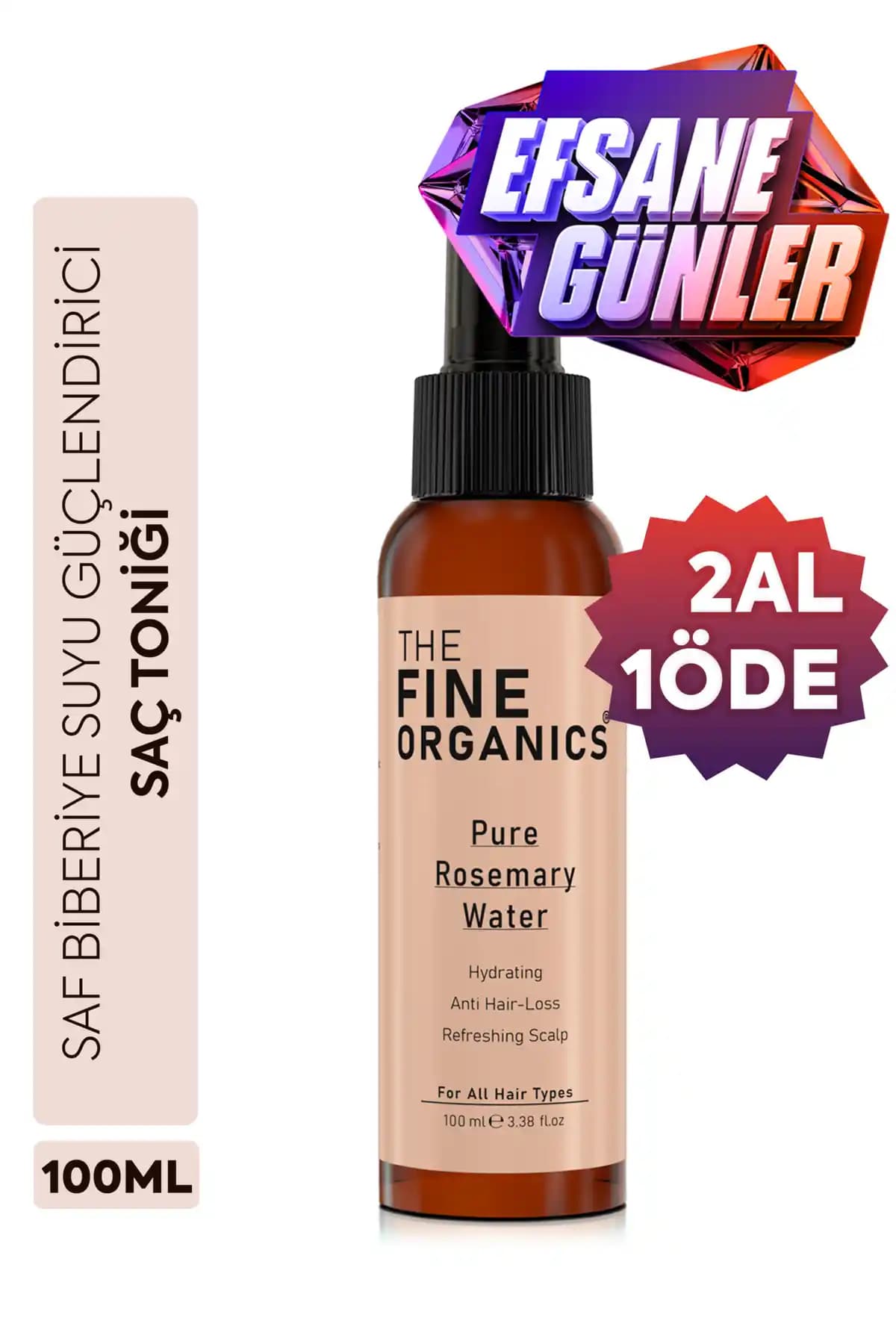 Saf Biberiye Suyu ile Doğal Saç Güçlendirme ve Sağlıklı Görünüm Sağlama