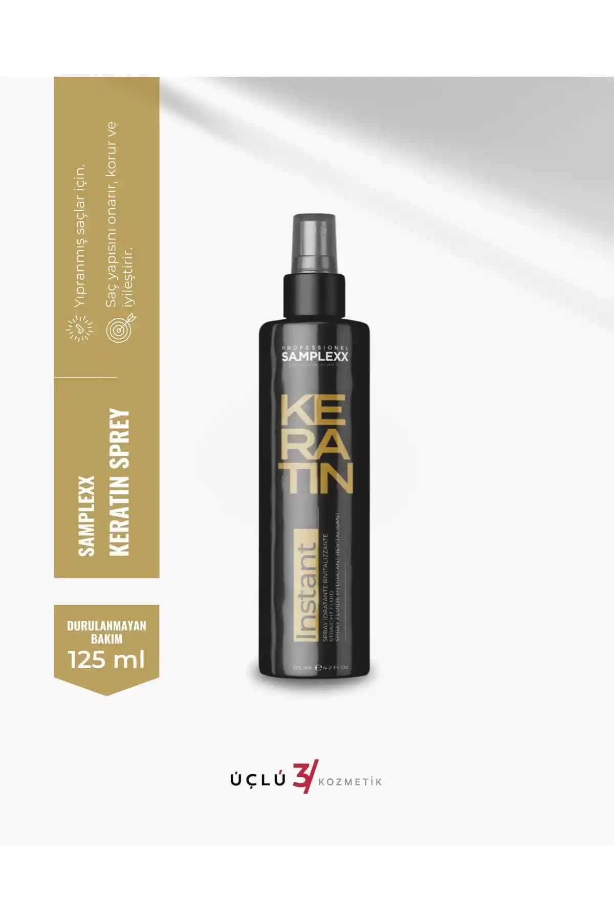 Samplexx Keratin Anında Durulanmayan Maske: Pratik ve Etkili Saç Bakım Çözümü