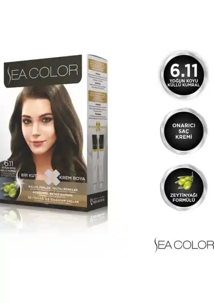 Sea Color 6.11 Yoğun Koyu Küllü Kumral Set Boya İncelemesi ve Kullanıcı Yorumları