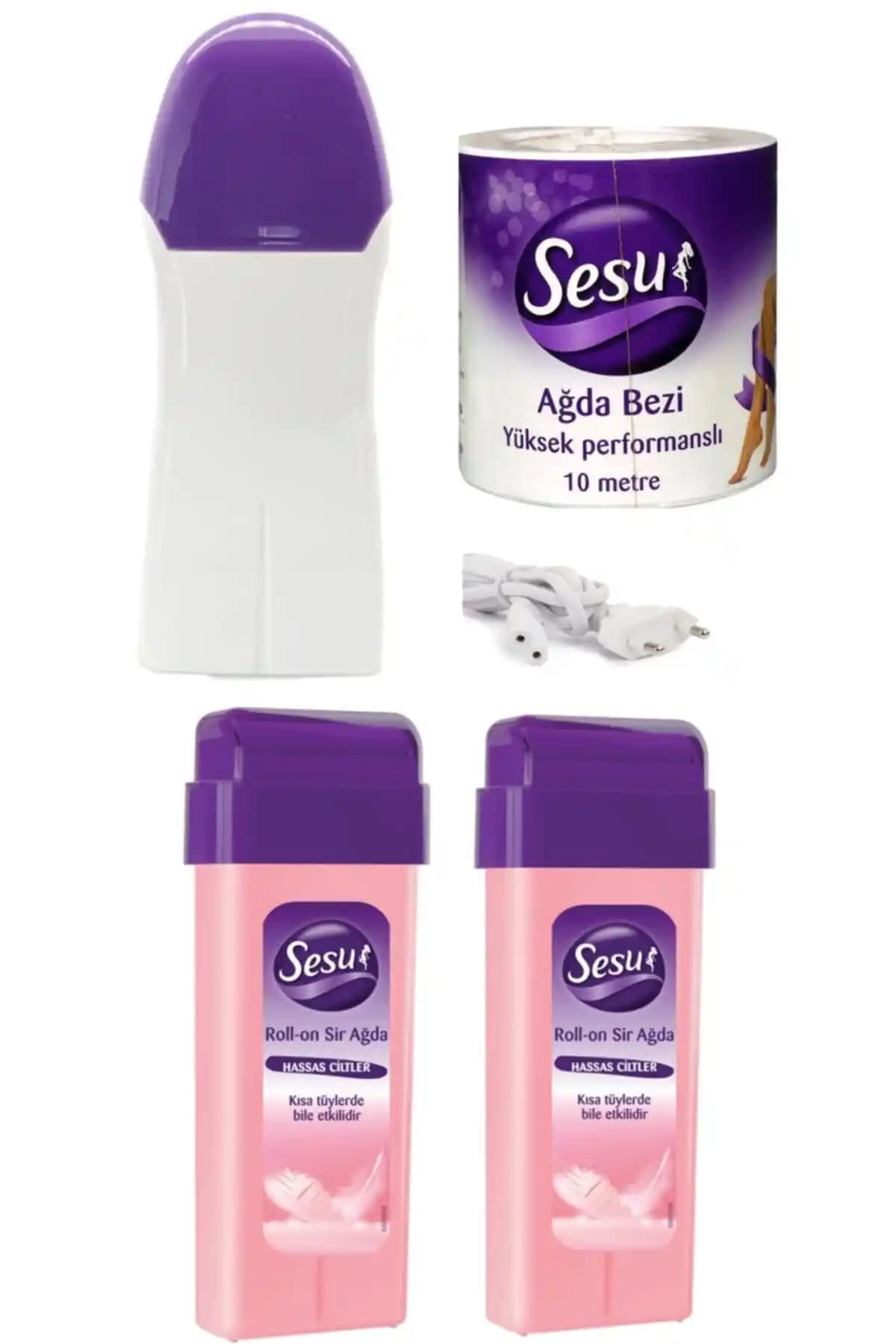 Sesu Roll-on Kartuş Ağda: Hassas Ciltler İçin Güvenli ve Etkili Profesyonel Çözüm