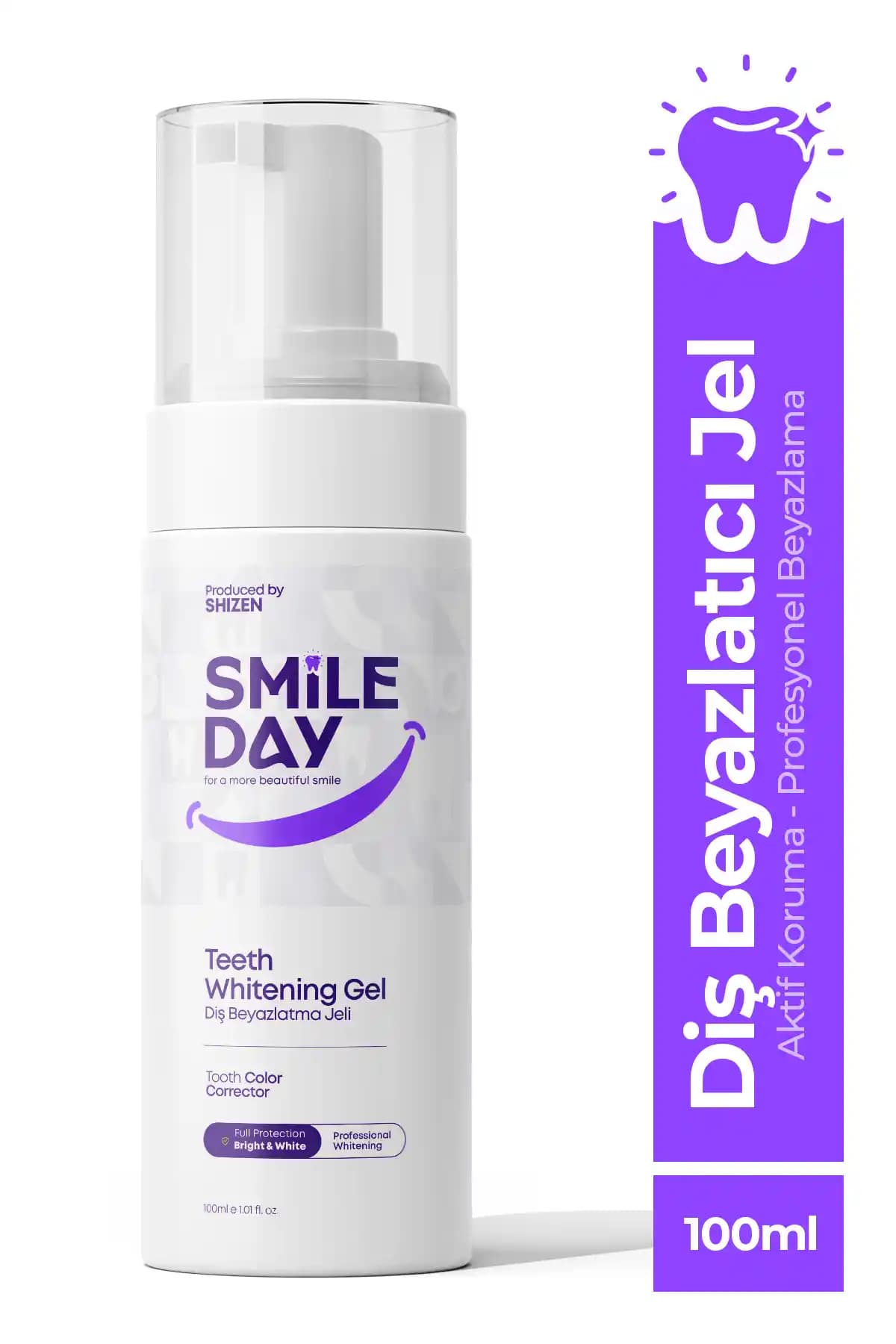 Shizen SmileDay Diş Beyazlatıcı Jel: Güvenli ve Etkili Diş Beyazlatma Çözümü