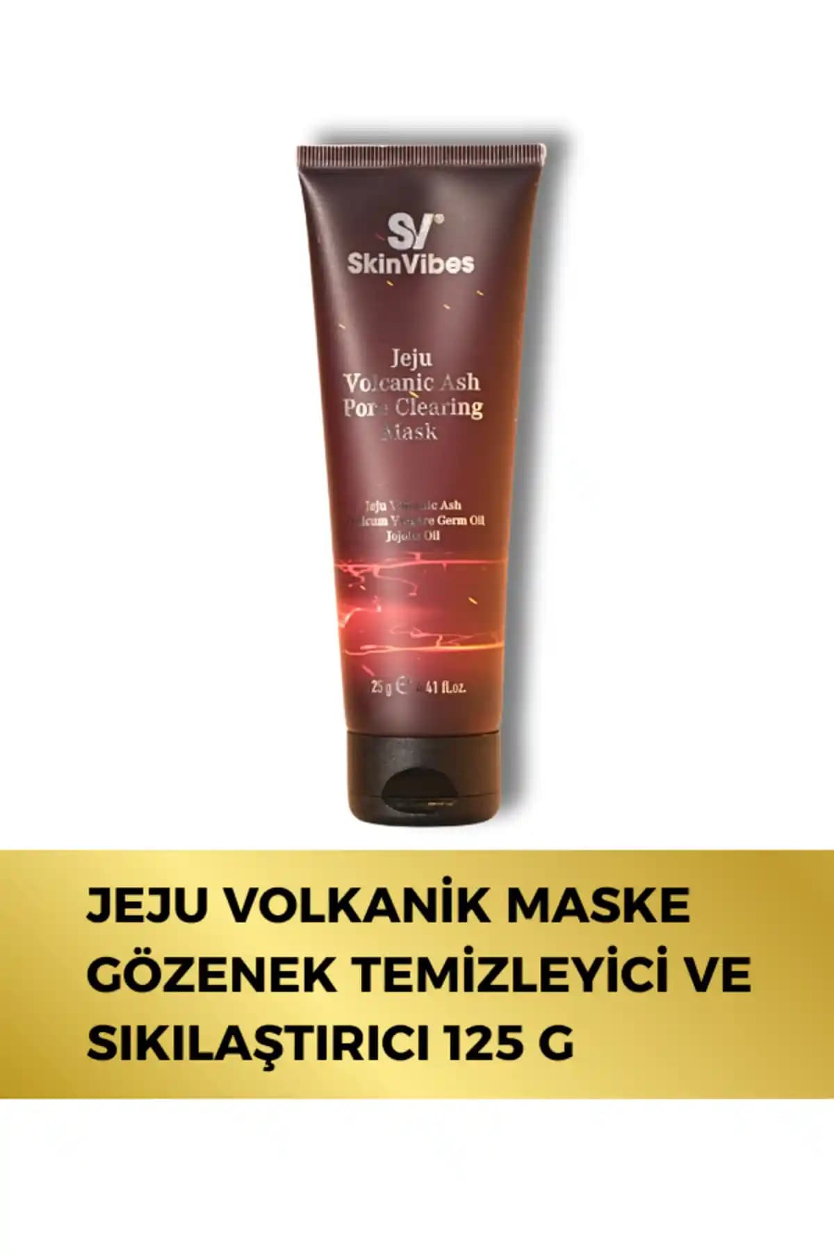 Skinvibes Jeju Volkanik Maske: Gözenek Temizliği ve Sıkılaştırma için Etkili Çözüm