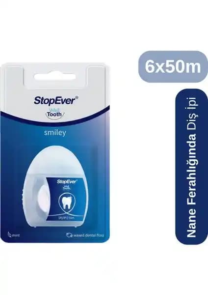 StopEver Smiley Diş İpi Günlük Ağız Bakımında Etkili ve Pratik Çözüm