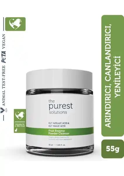 The Purest Solutions: Tüm Cilt Tipleri İçin Doğal ve Etkili Toz Temizleyici Ürün Özellikleri