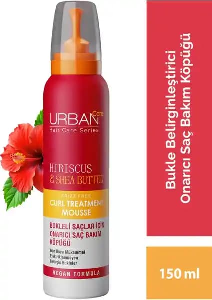 Urban Care Hibiscus Shea Butter Bukle Belirginleştirici Onarıcı Saç Köpüğü Özellikleri ve Kullanım Rehberi