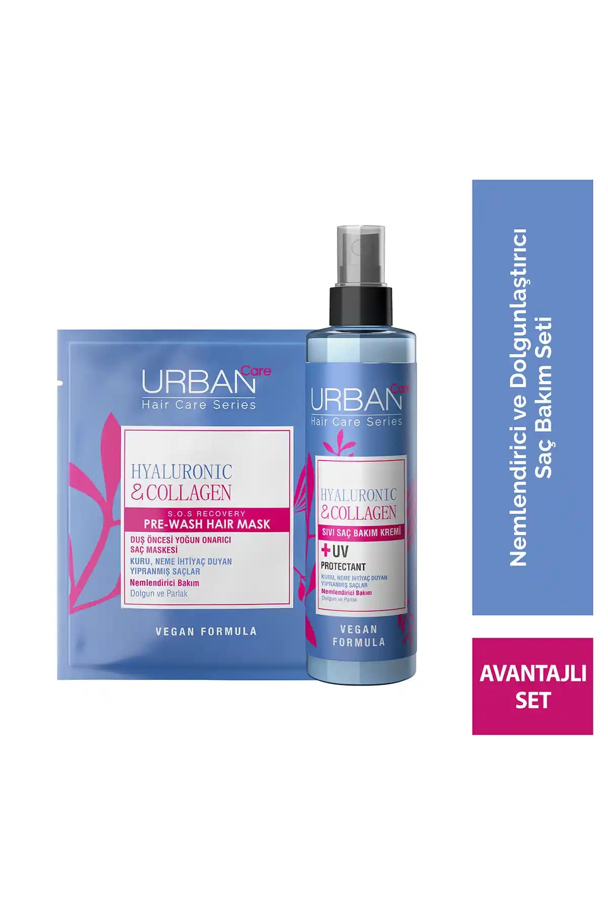 Urban Care Hyaluronic & Collagen Ekstra Dolgunlaştırıcı Sıvı Saç Bakım Kremi ve Maskesi İncelemesi