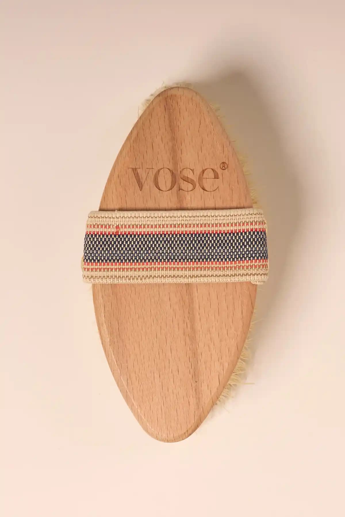 Vose %100 Doğal Vegan Selülit Fırçası Kaktüs Kılı ile Etkili Cilt Bakımı