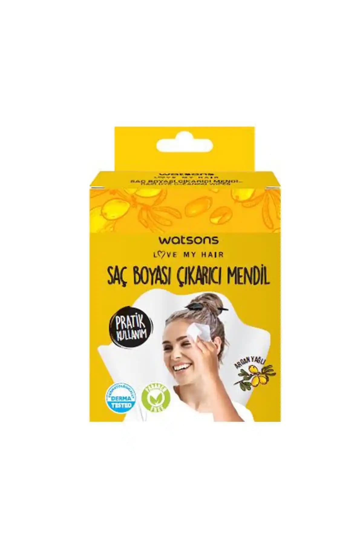 Watsons Saç Boyası Çıkarıcı Mendil: Hızlı ve Hassas Temizlik İçin Pratik Çözüm