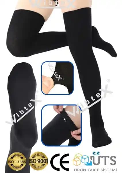 Wibtex Diz Üstü Varis Çorabı: Sağlık ve Konforu Bir Arada Sunan Yüksek Kaliteli Çorap