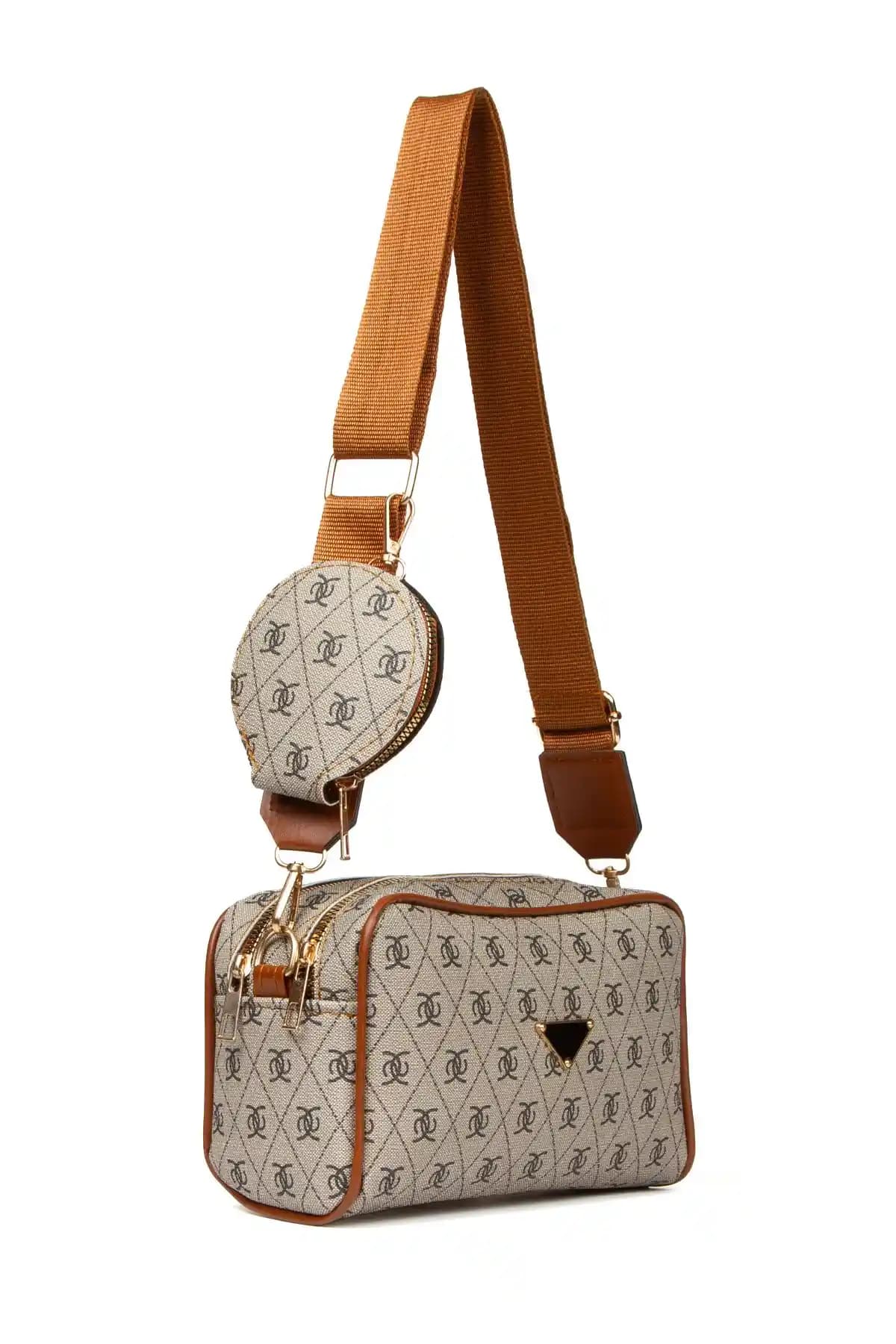 Adelina Bags Kadın Desenli Omuz Çantası Modern ve Şık Tasarım Çanta Seçenekleri