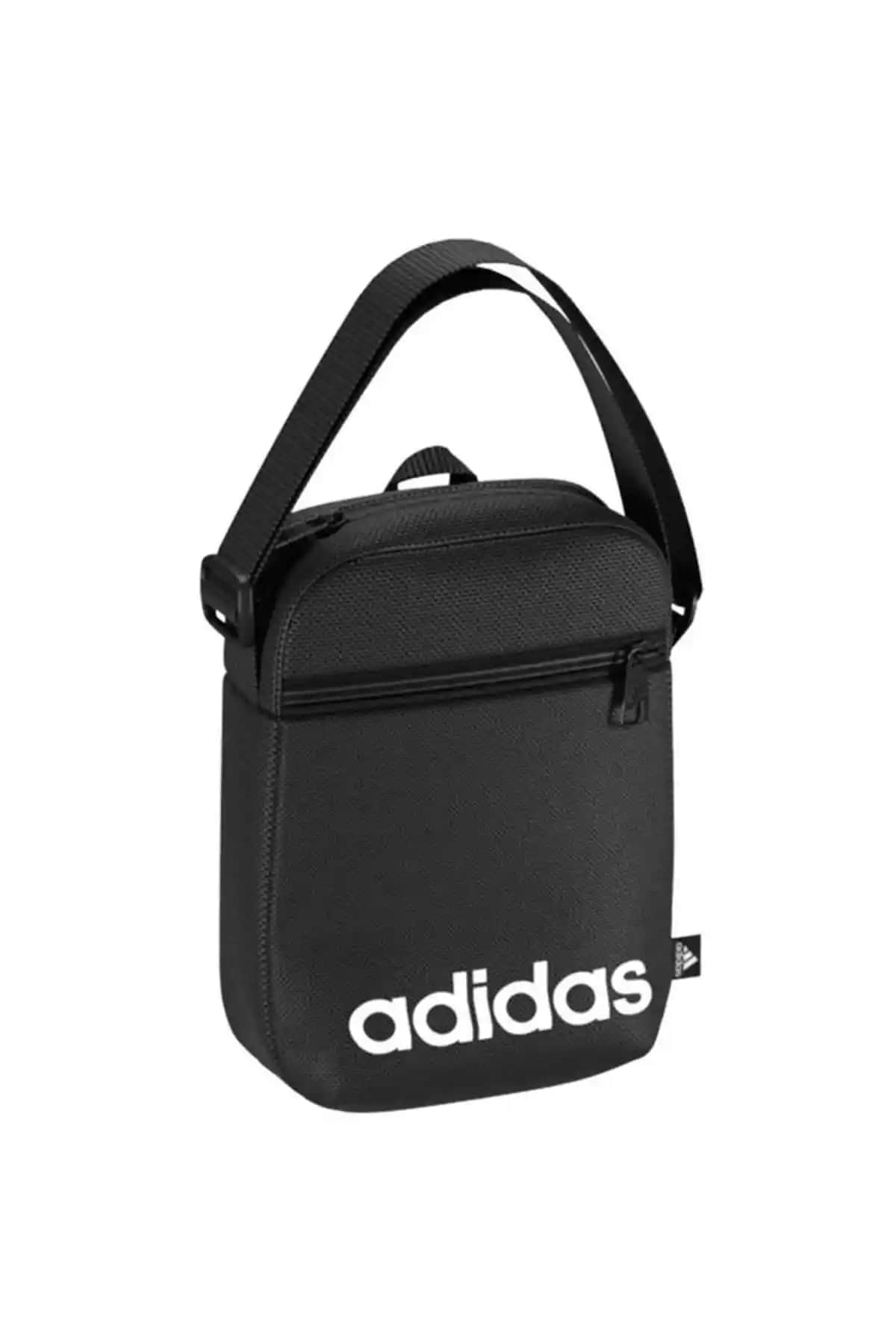 Adidas Essentials Logo Omuz Çantası ile D'VERS Su Geçirmez Siyah Deri Çanta Karşılaştırması