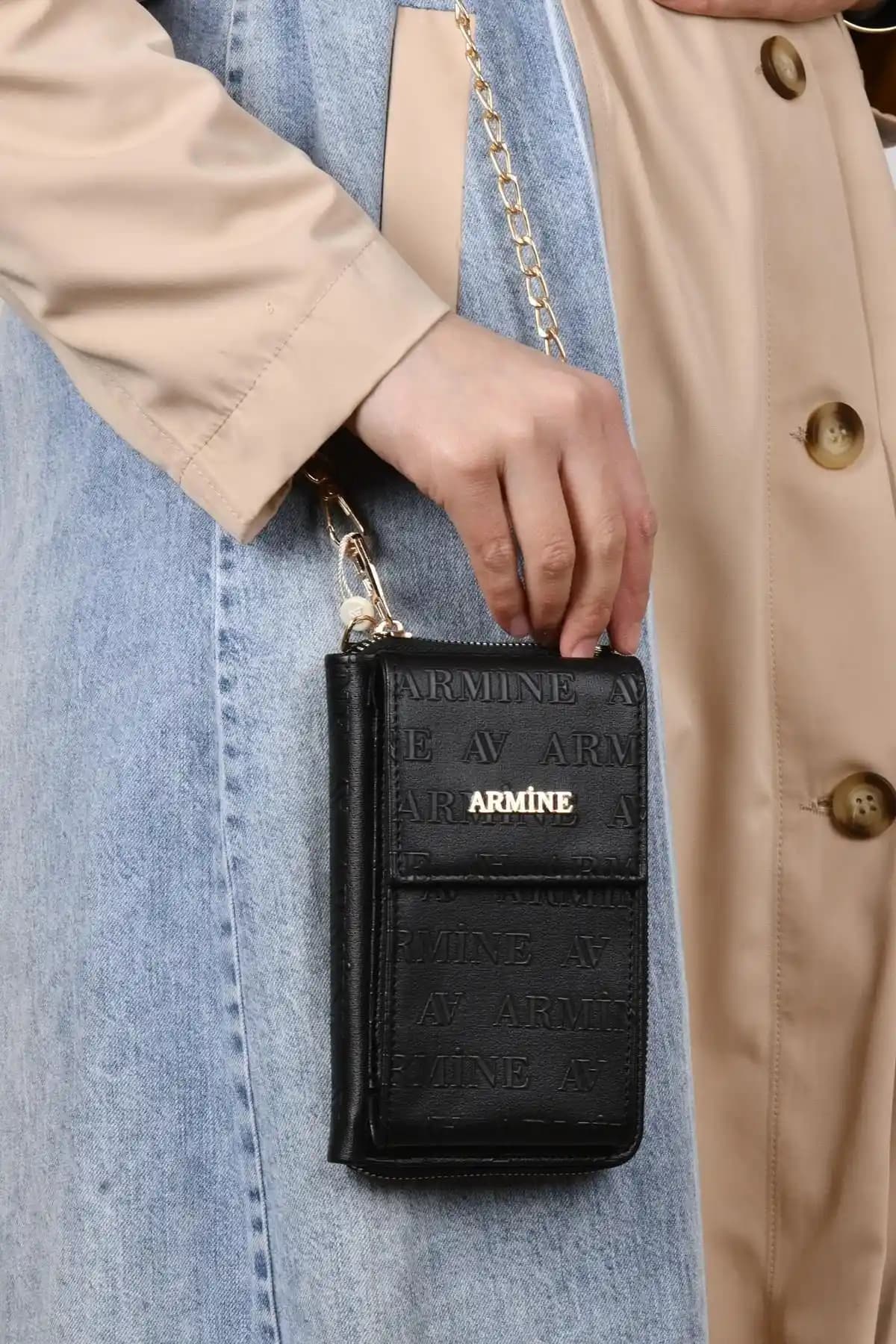 Armine 22yd265 Kadın Siyah Cüzdan Çanta Şık Tasarım ve Kullanışlılık Açısından Değerlendirme