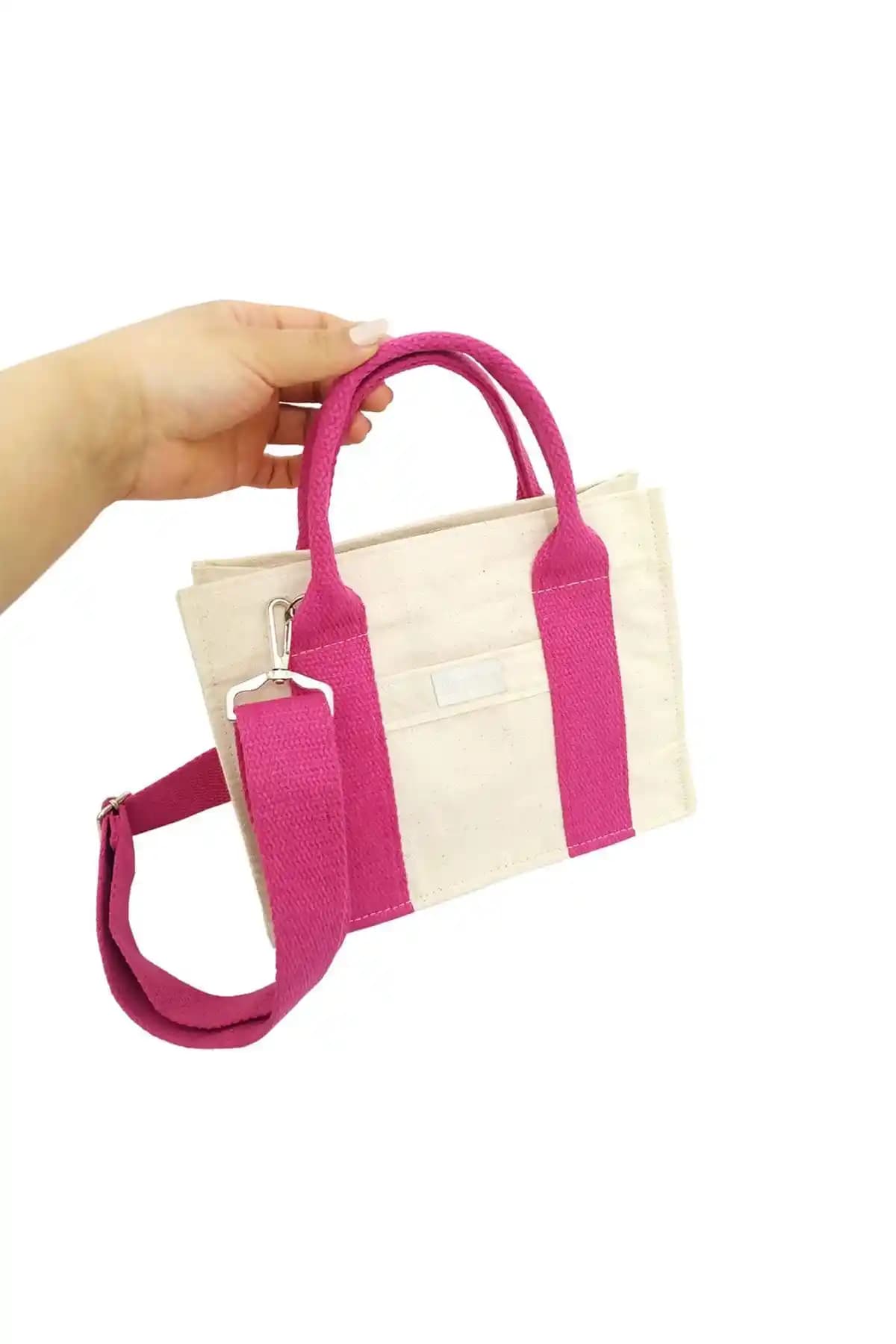 Bezden Kanvas Mini Tote Çanta: Şıklık ve Fonksiyonellik Bir Arada Günlük Kullanım İçin