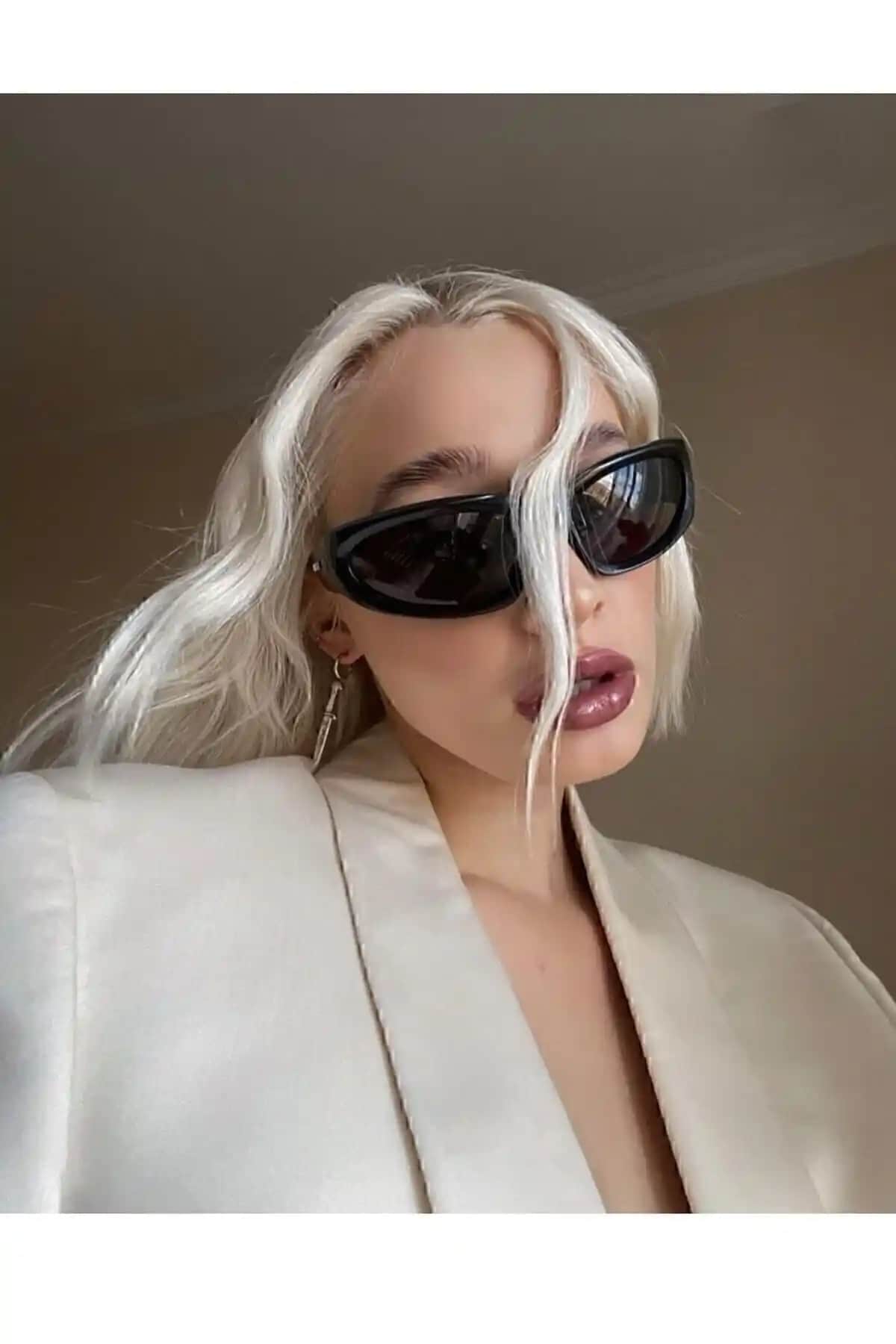 CLAES Elon Black Y2k ve MACERATİ Milenyum Y2k Güneş Gözlüğü Karşılaştırması