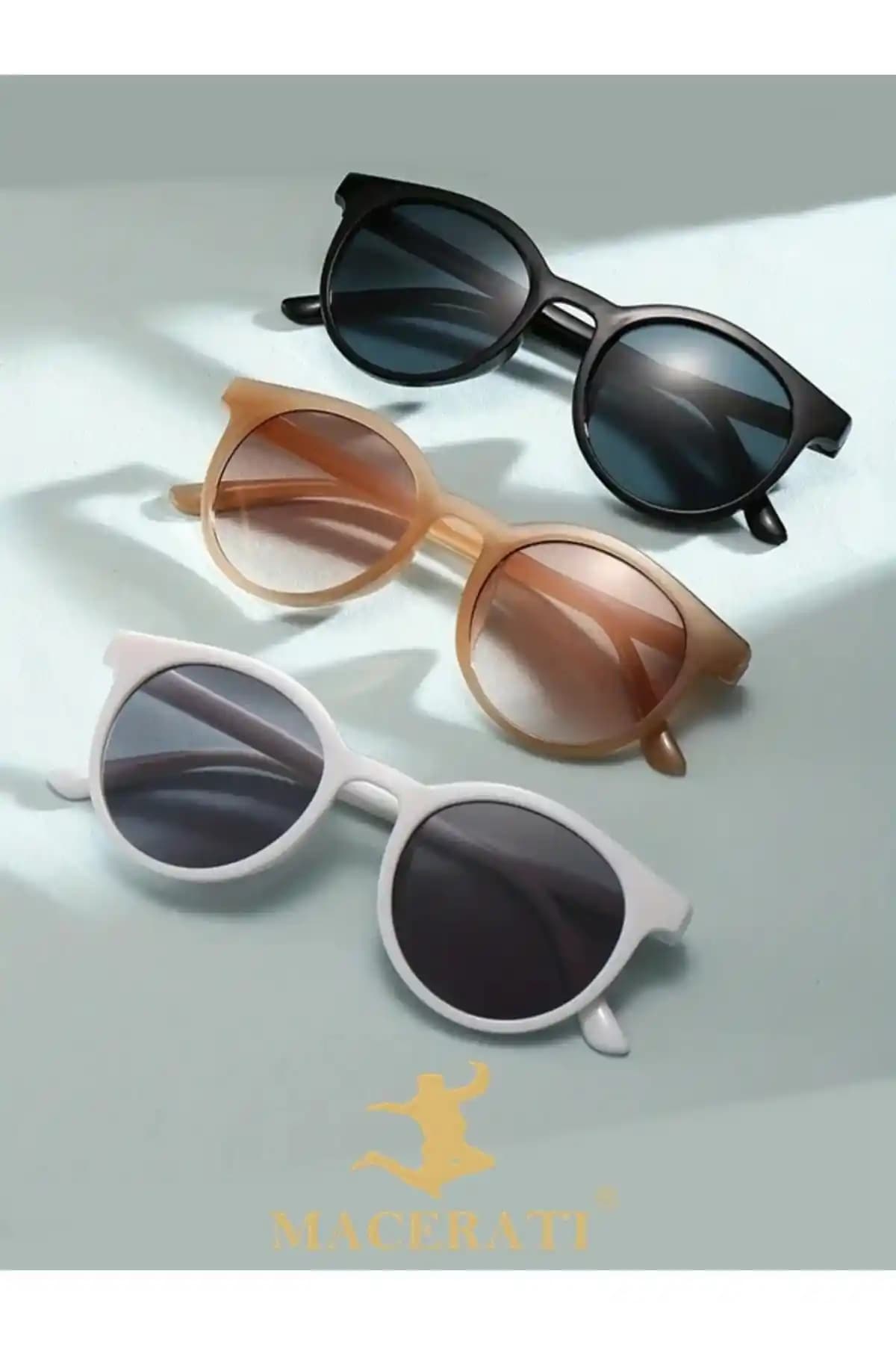 Della Pianto Kadın Güneş Gözlüğü Siyah Kahverengi ve Krem Renk Seçenekleriyle Şıklık ve Koruma Sunar