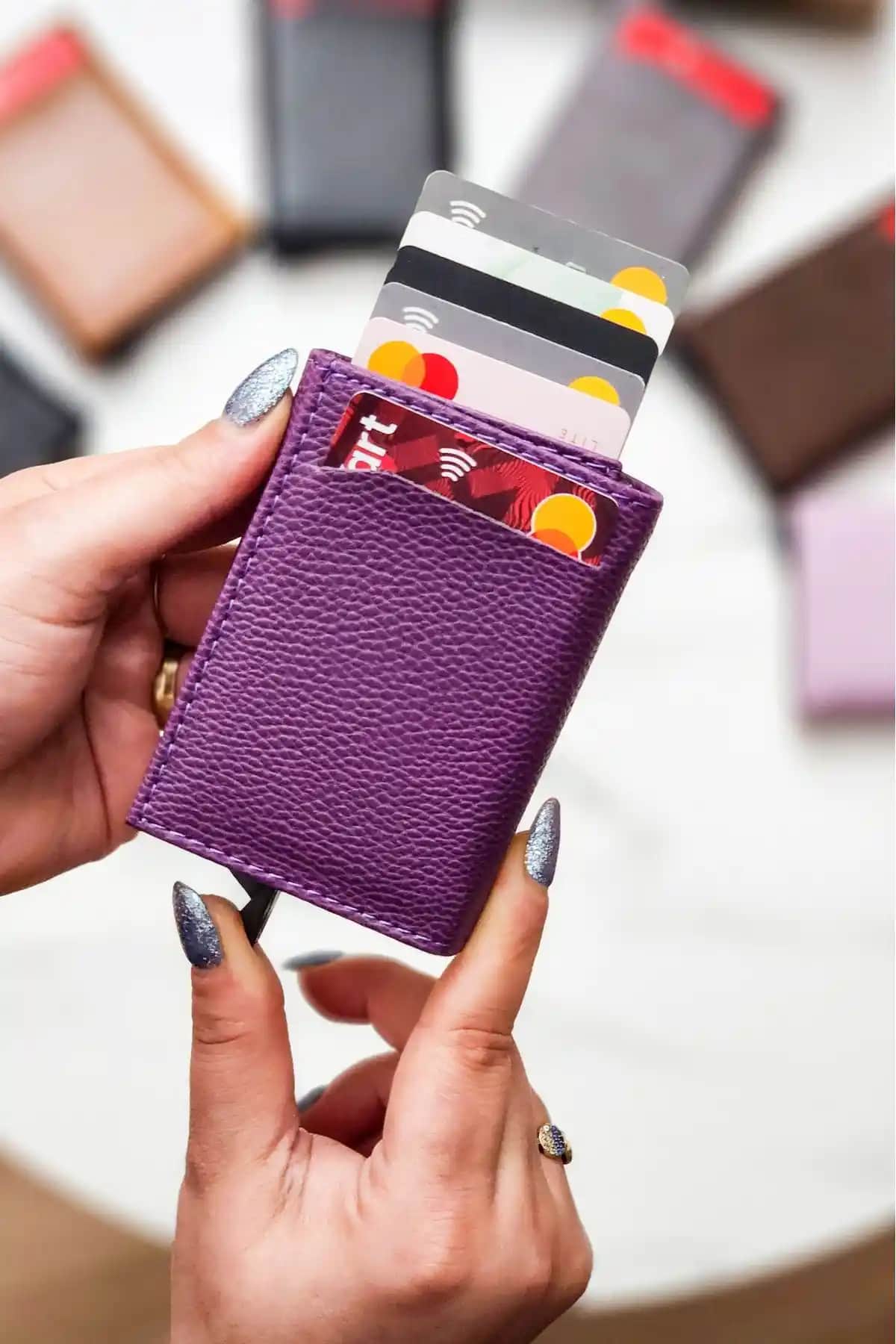 East Polo Club Erkek Suni Deri Kartlık RFID Bloklama Güvenli ve Şık Tasarım