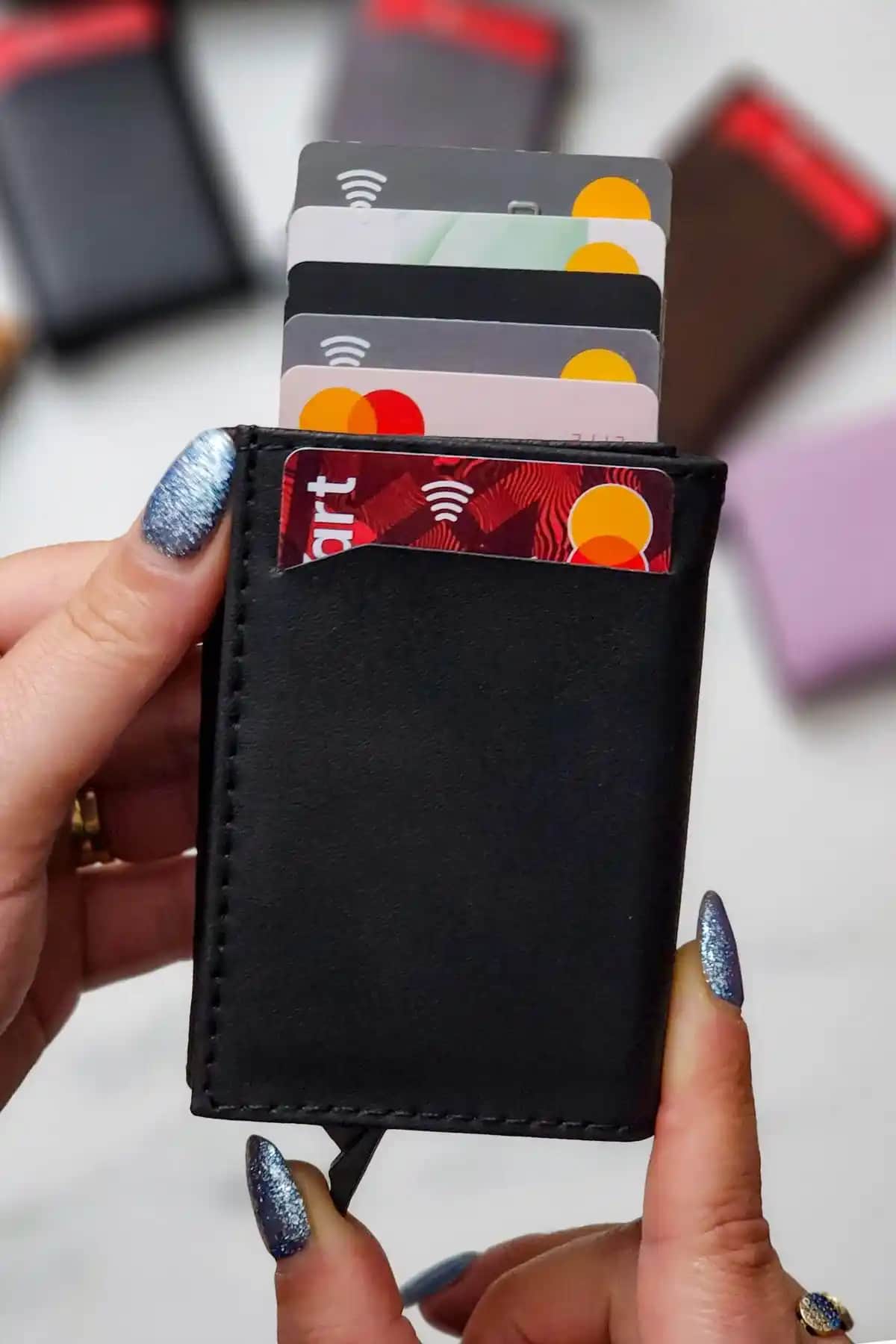 East Polo Club Erkek Suni Deri RFID Engelleyici Kartlık ve Portföy