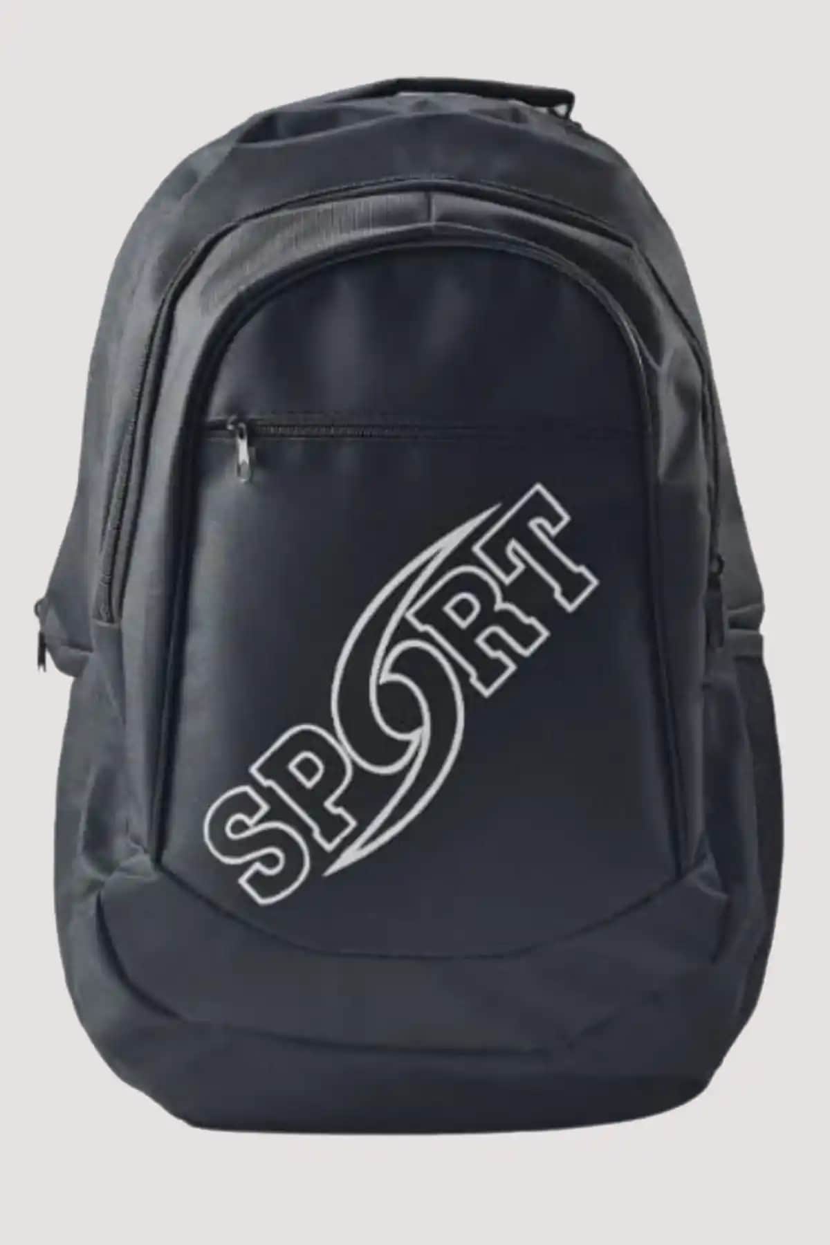 Elentra Siyah Spor Sırt Çantası: Dayanıklı, Şık ve Çok Amaçlı Kullanım İçin Uygun