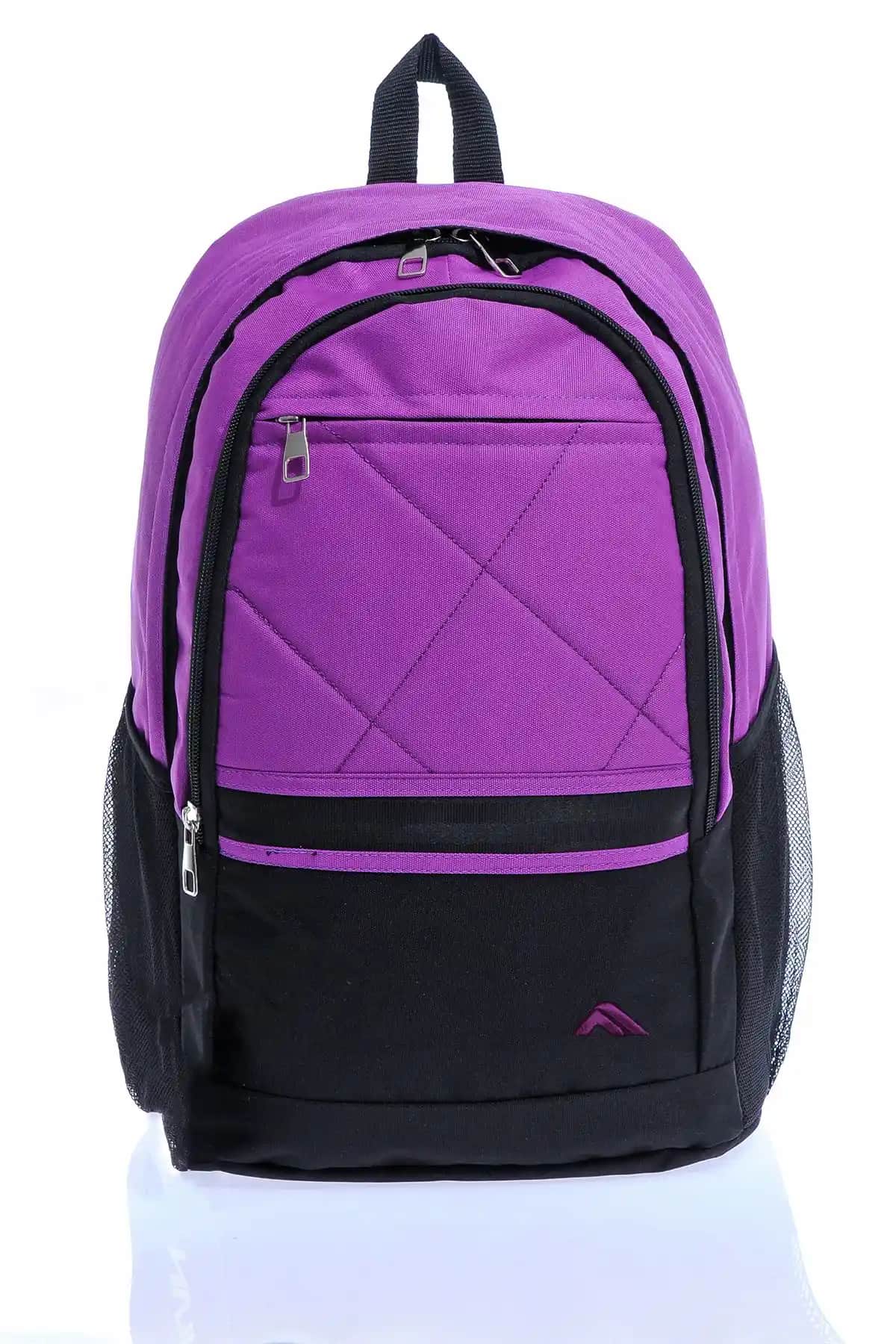 Fiyaka Byhakan PL-0303 Unisex Mor Okul ve Seyahat Çantası, Dayanıklı ve Ergonomik Tasarım