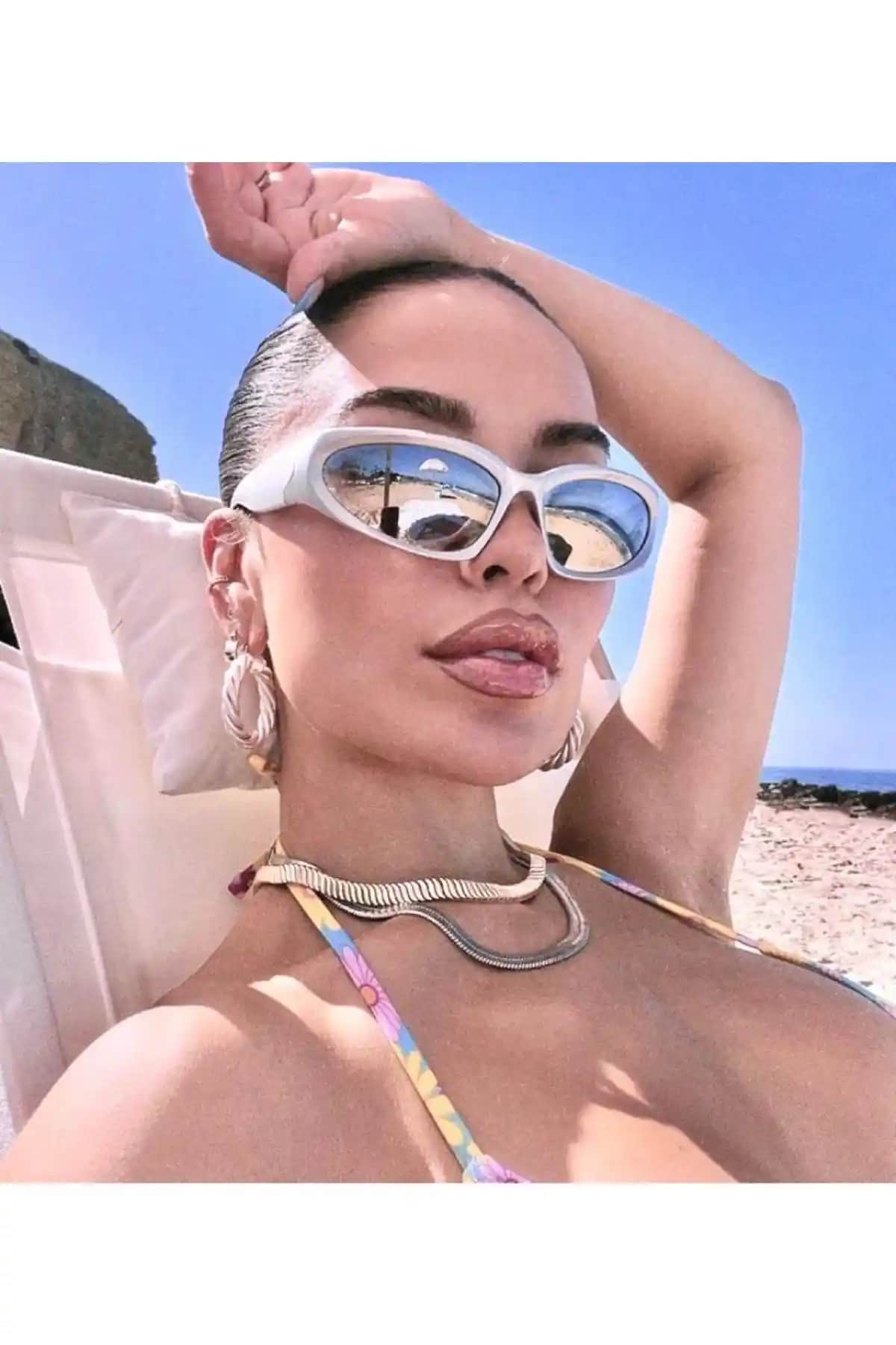 Goldmine Milenyum Y2k Unisex Güneş Gözlüğü Modern ve Şık Tasarım Özellikleriyle