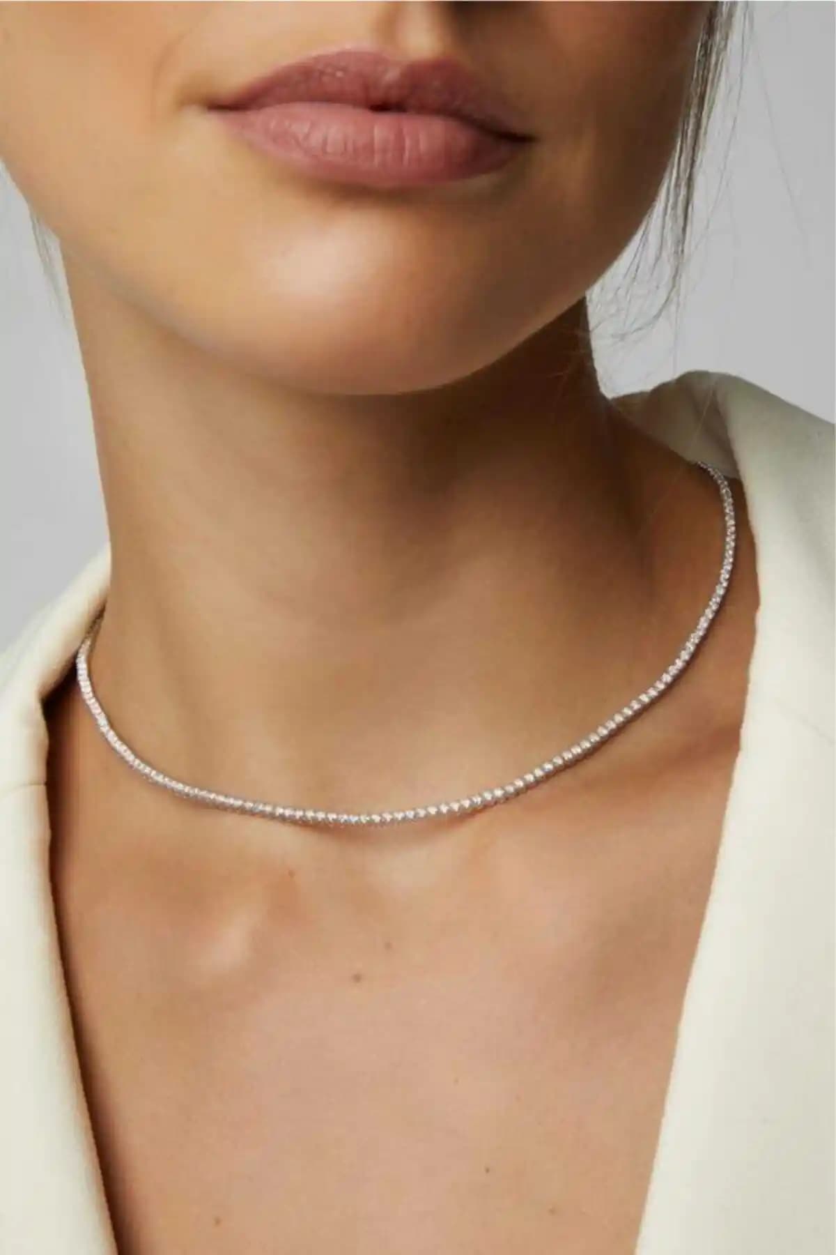 H&E DESIGN Kadın Zirkon Taşlı Su Yolu Choker Kolye Karşılaştırması ve Özellikleri