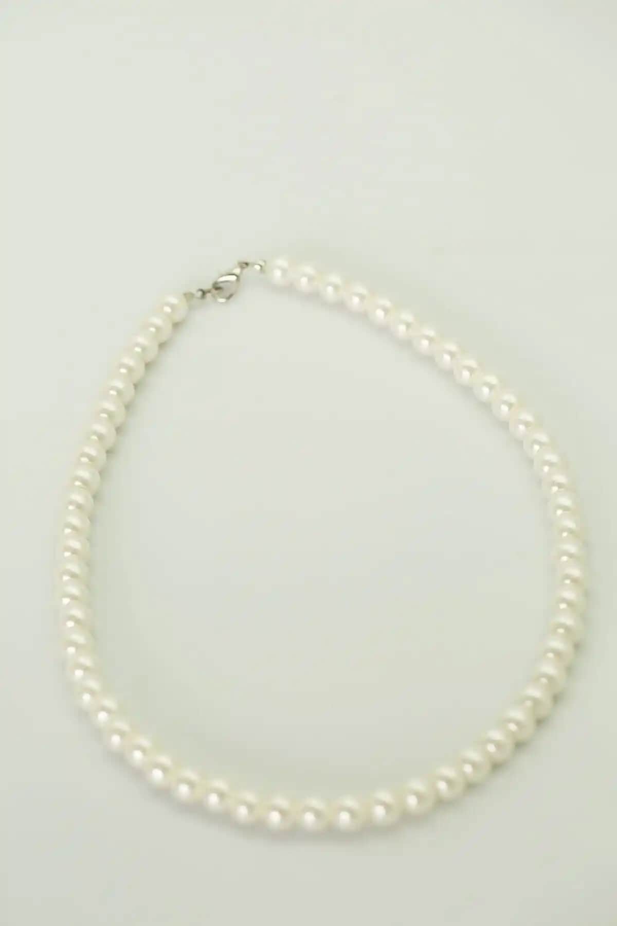 HADRA ACCESSORİES Zarif İnci Kolye: Günlük ve Özel Günler İçin Şık Takı Seçeneği