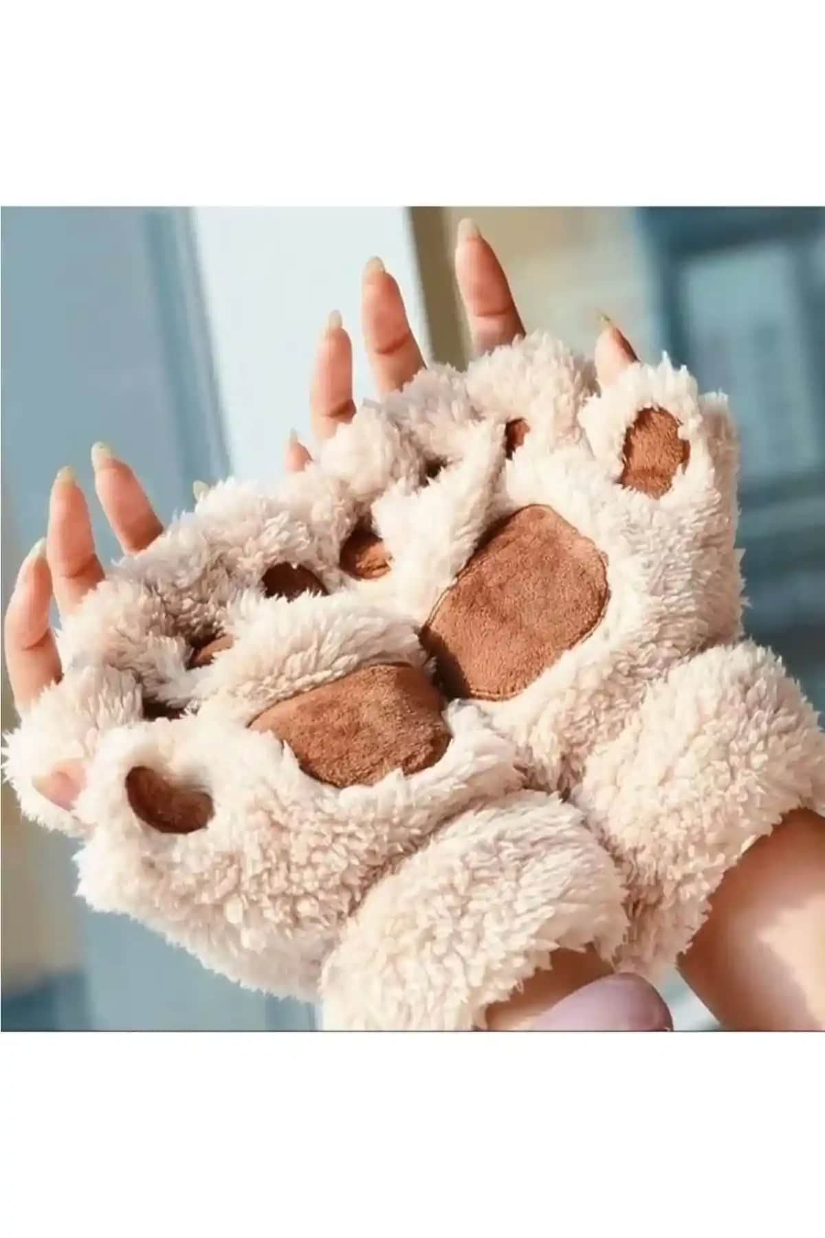 Halis Ticaret Sütlü Kahve Cappuccino Pati Eldiveni Şık ve Fonksiyonel Aksesuar