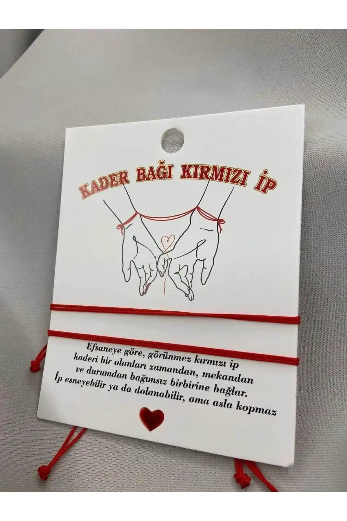 Kaderin Kırmızı İpliği Bileklik Seti Doğal Taşlar ve Şık Tasarımıyla Öne Çıkar