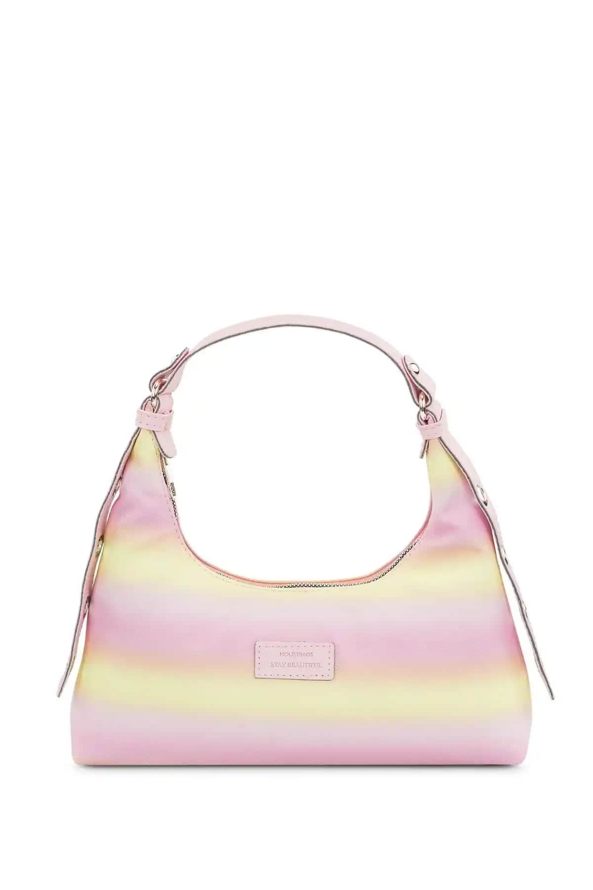 Kadın Çok Renkli Sarı Baguette Çanta 205: Modern ve Fonksiyonel Günlük Aksesuar