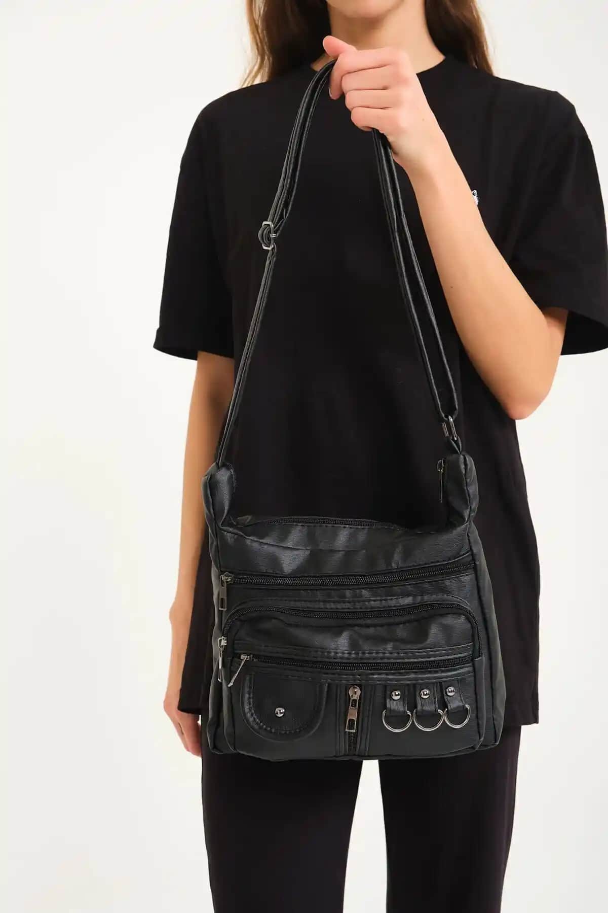 Kadın Yıkama Deri Omuz Çantası: Şık ve Fonksiyonel Günlük Kullanım Çantası