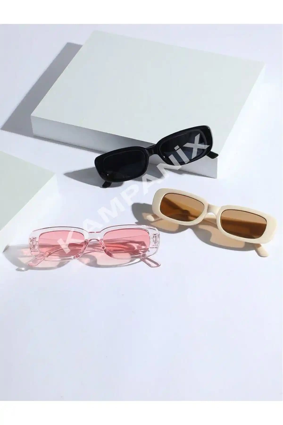 KAMPANİX Yeni Sezon Unisex Güneş Gözlüğü Seti Modern Tasarım ve UV Koruma Özellikleriyle