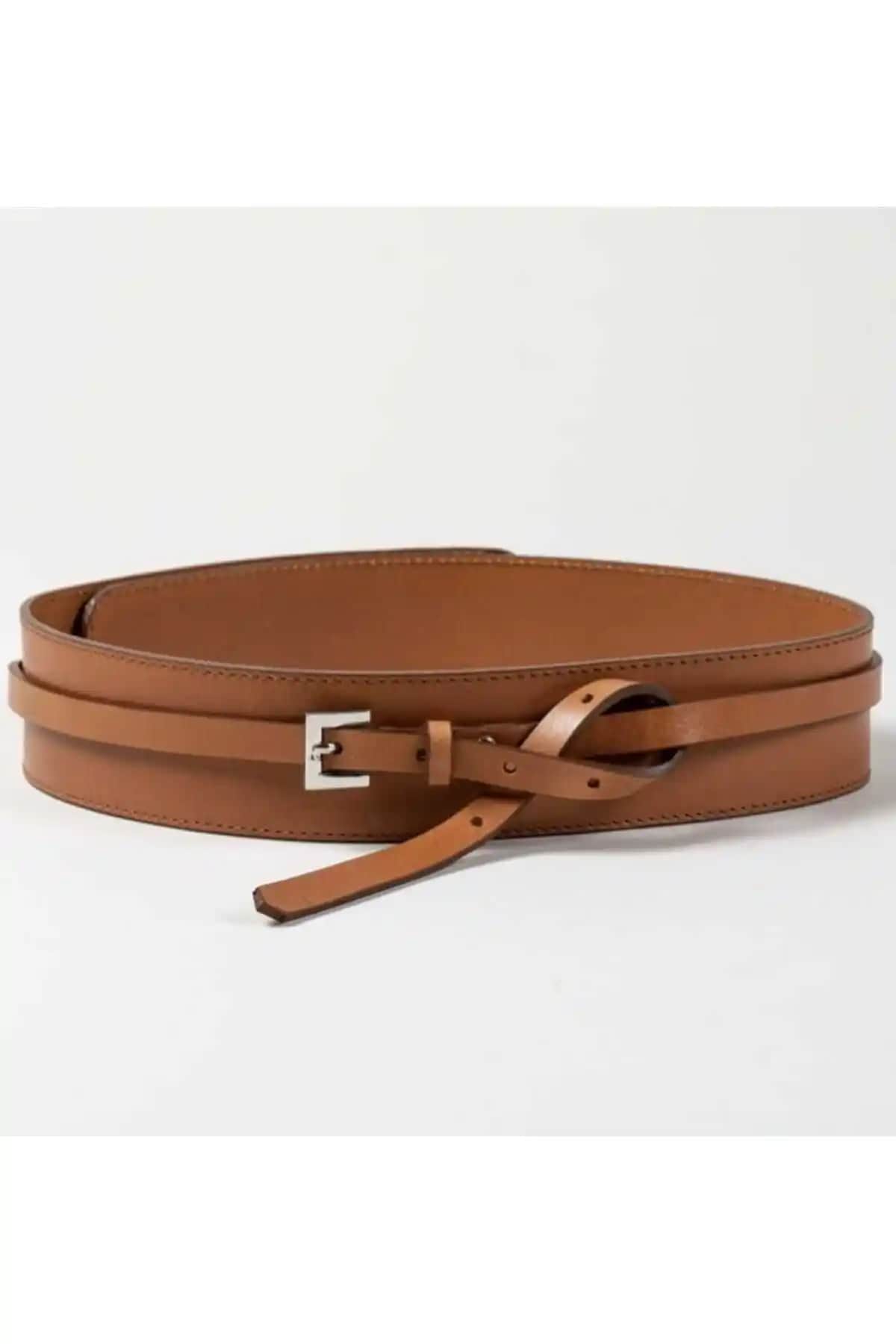 Kemerix Kadın Taba Sarmal Kemer: Şıklık ve Dayanıklılık Sunan Modern Aksesuar