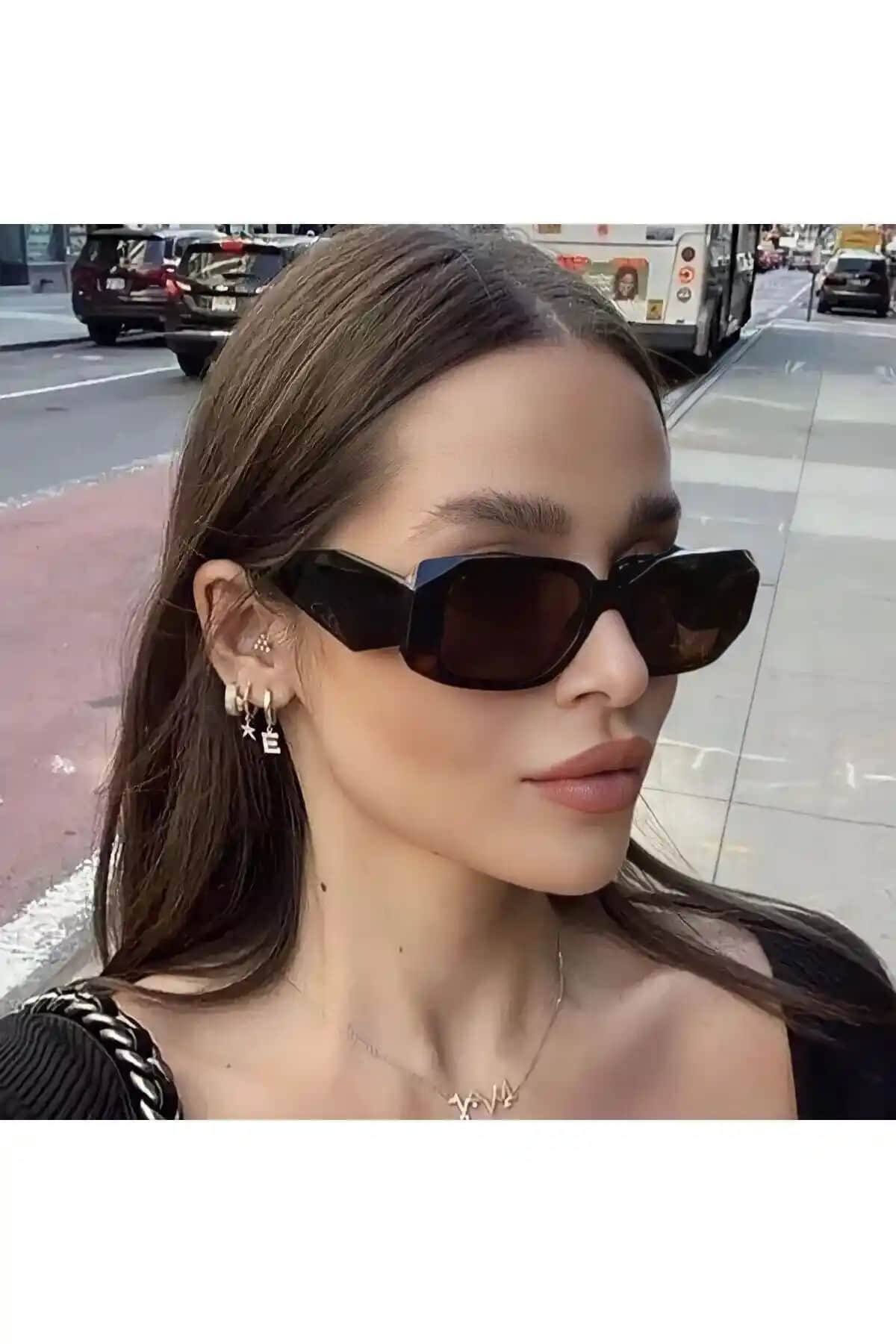 Kinary Unisex Kahve Parlak Güneş Gözlüğü Tasarımı ve Kullanıcı Yorumları