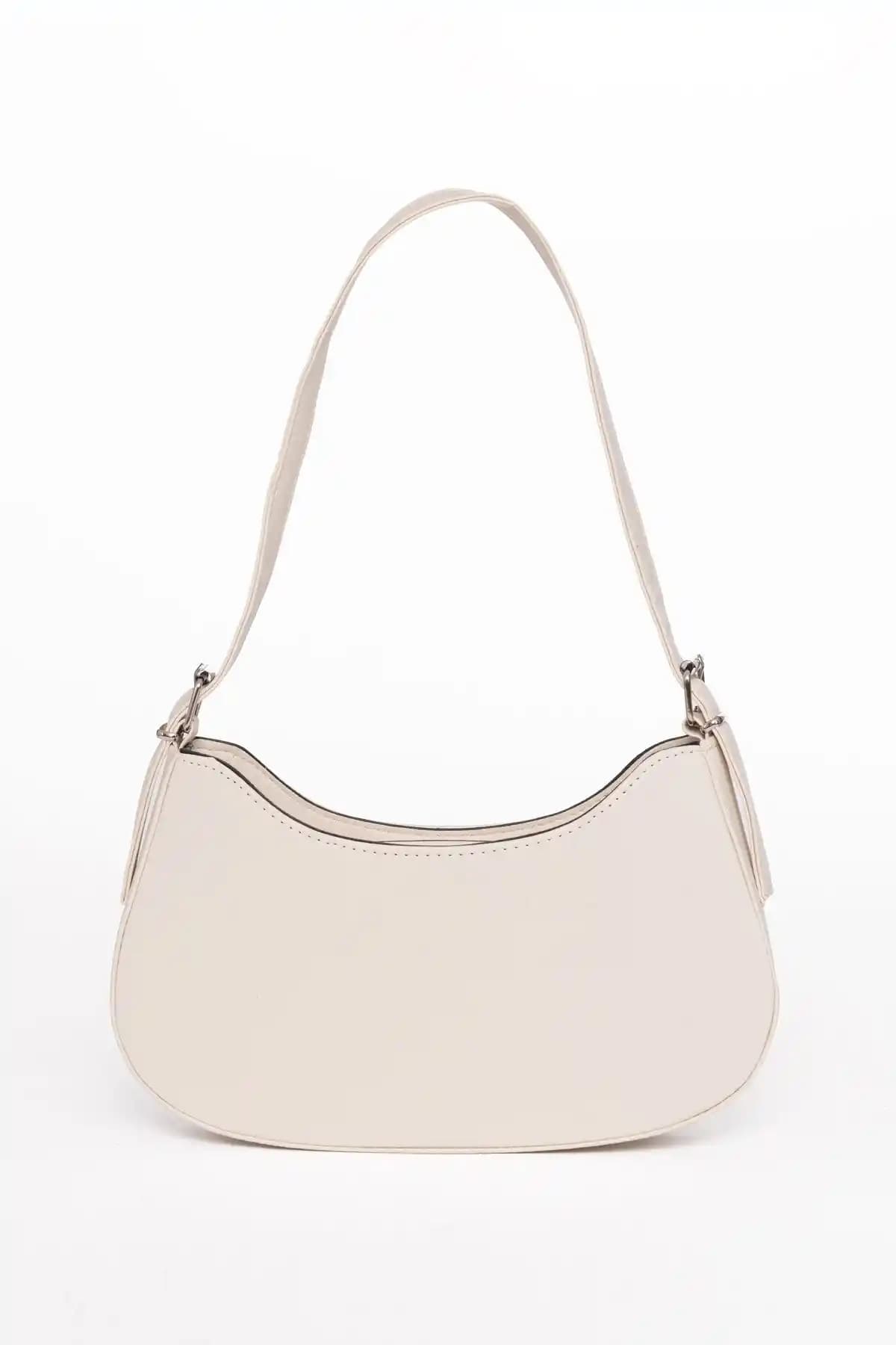 Macharel Basic Kadın Astarlı Gözlü Oval Çanta Şık ve Dayanıklı Tasarım