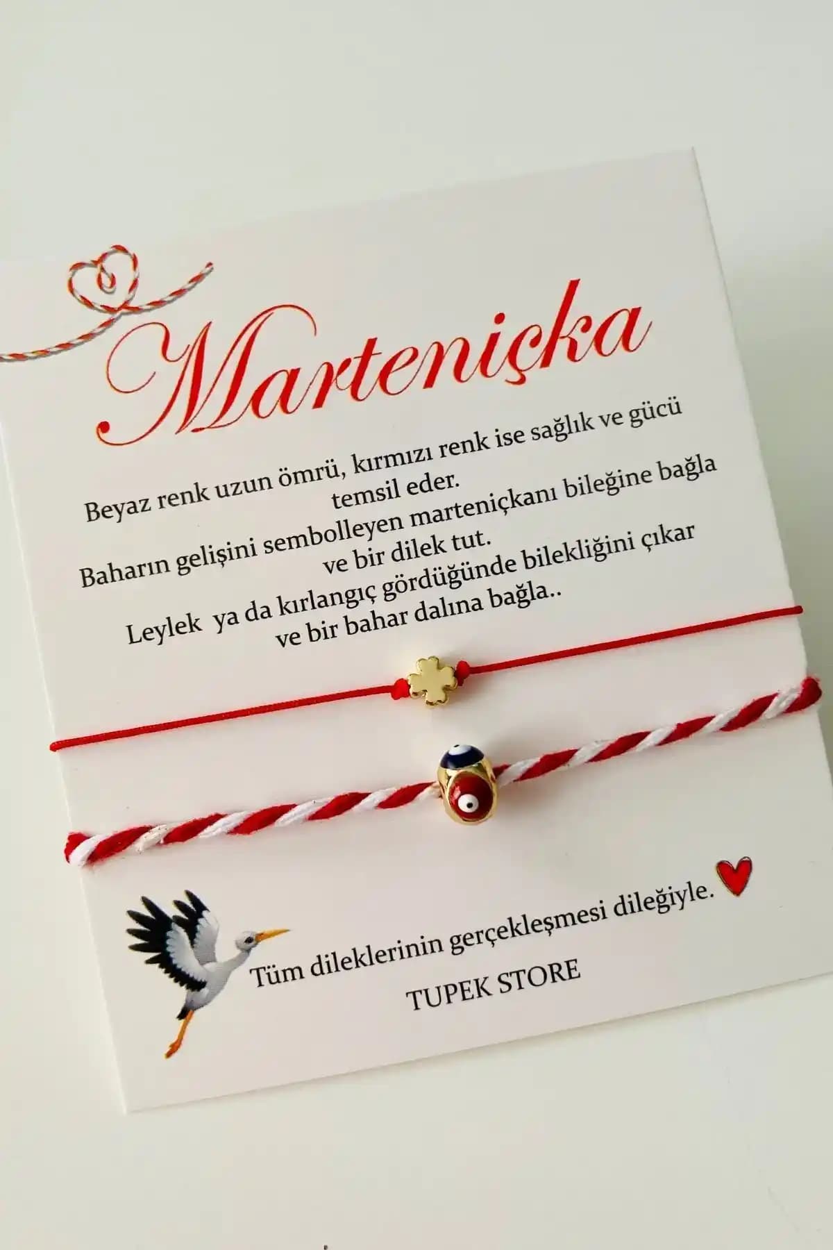 Marteniçka Nazar Boncuk ve Yonca Şans Bileklik Seti: Şık ve Anlamlı Takı Seçenekleri