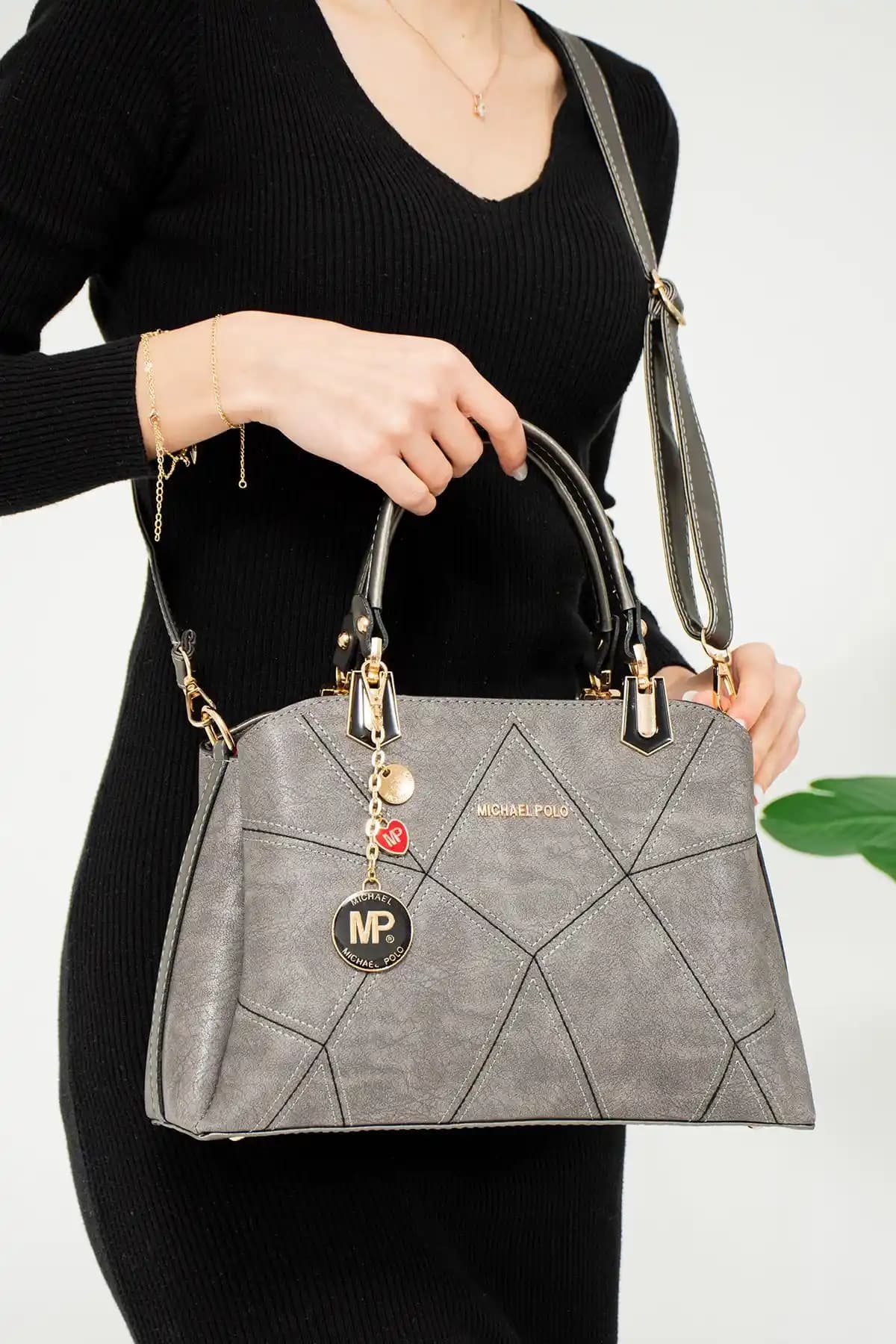 Michael Polo Kadın El ve Omuz Çantası: Şık ve Fonksiyonel Modern Tasarım
