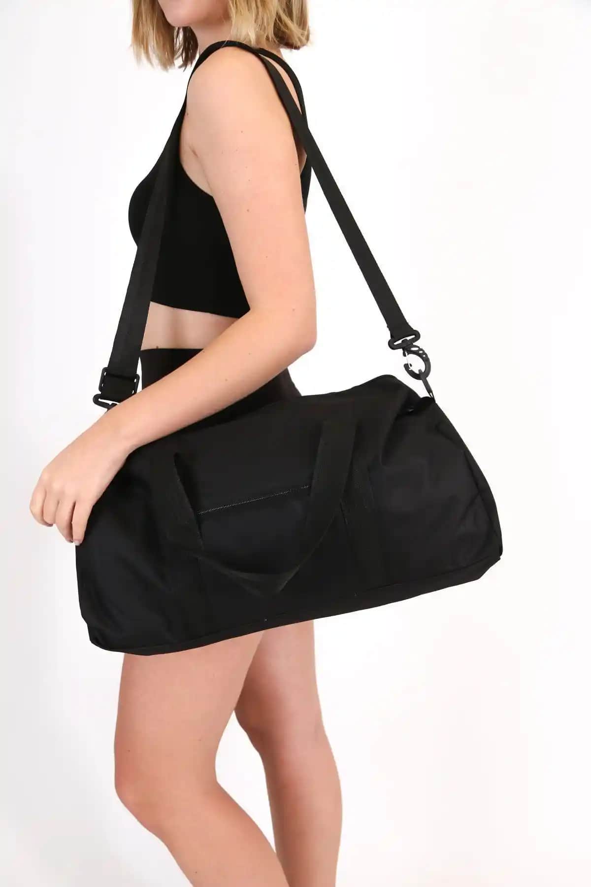 Moda West Unisex Günlük Kullanım Spor Çantası Geniş Hacimli ve Dayanıklı Tasarım