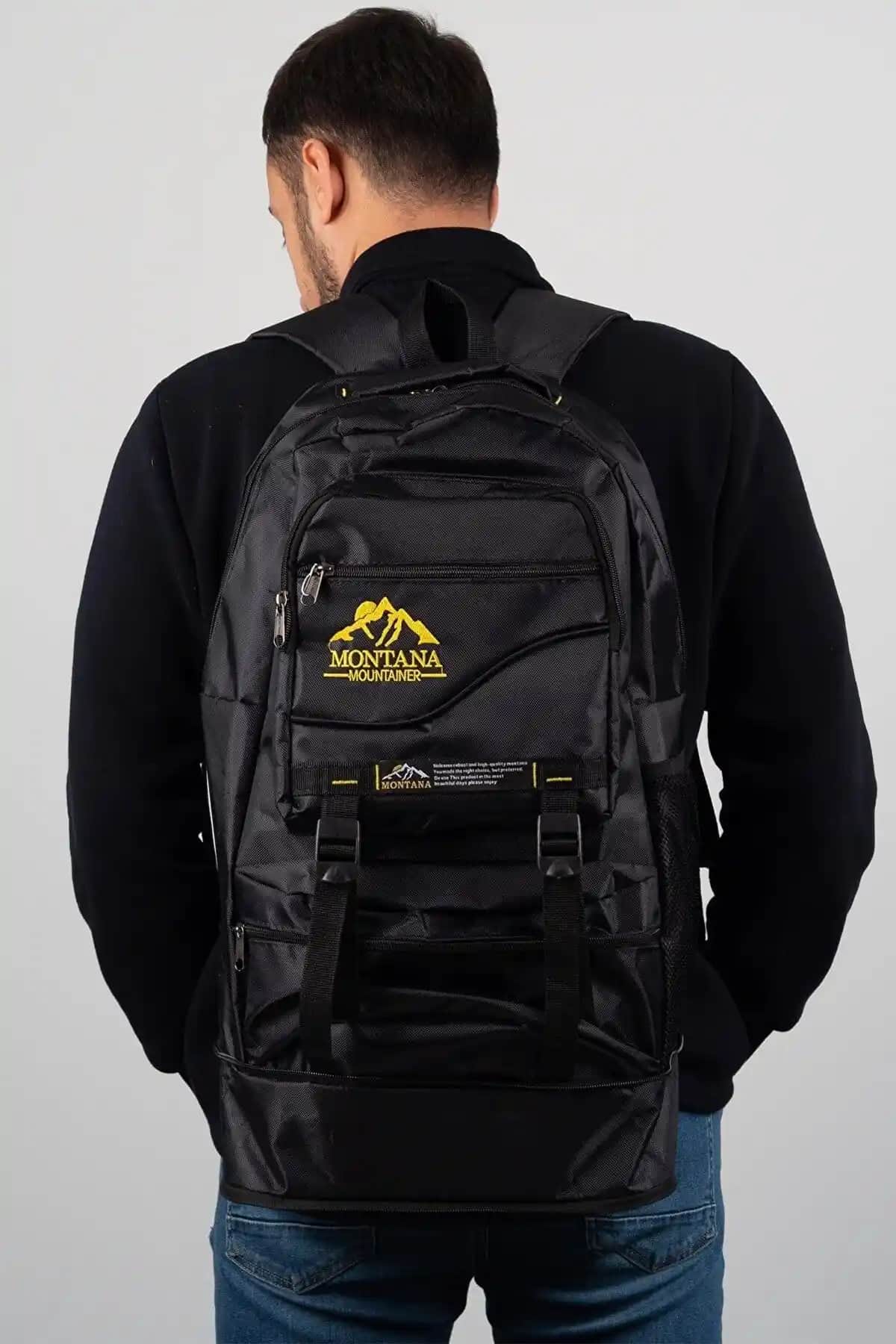 Montana Körüklü Dağcı Sırt Çantası: Dayanıklı ve Geniş Kapasiteli Kamp ve Günlük Çanta