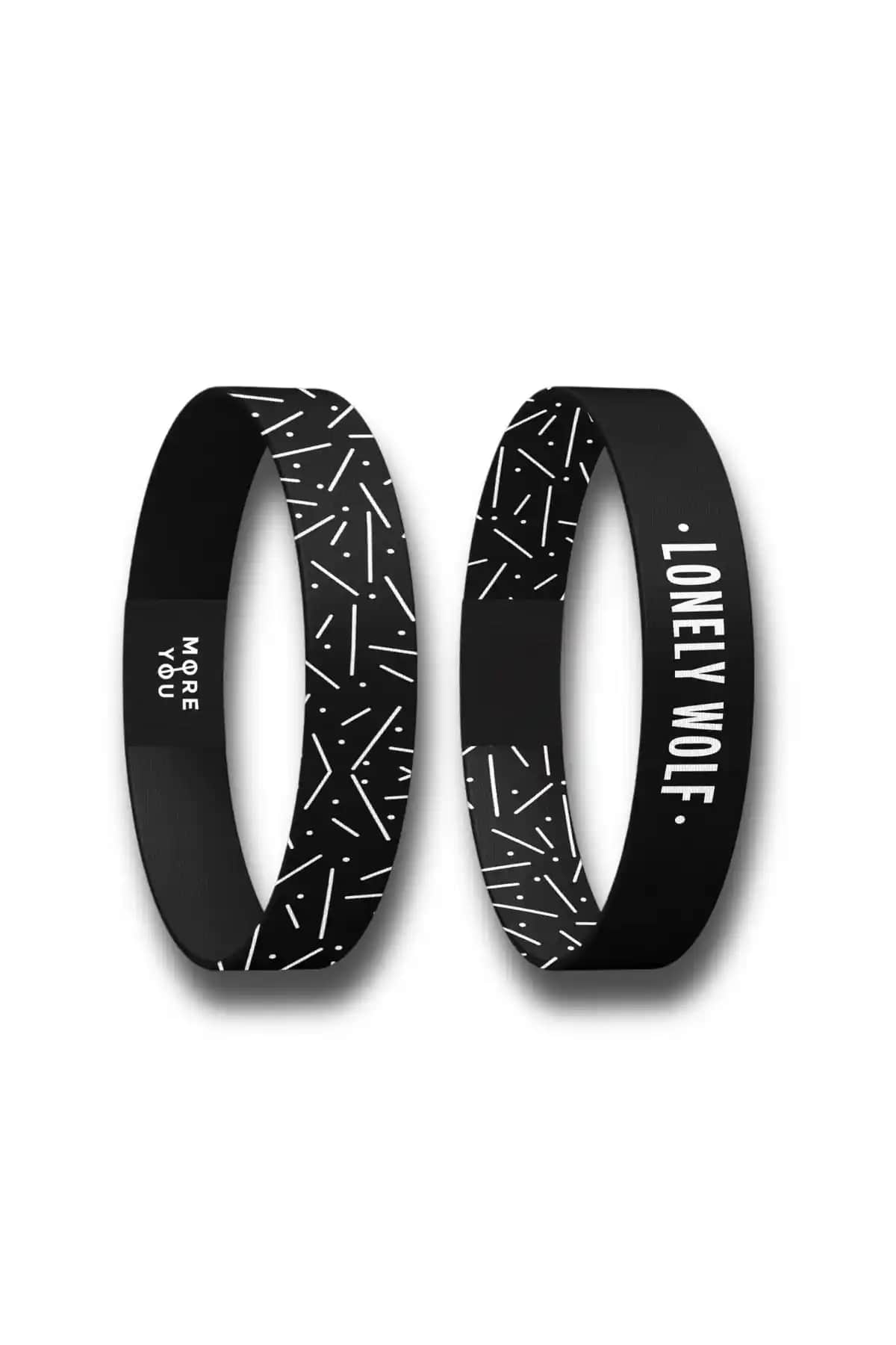 More You Wear More You Lonely Wolf Bileklik: Modern ve Anlamlı Unisex Takı Seçeneği