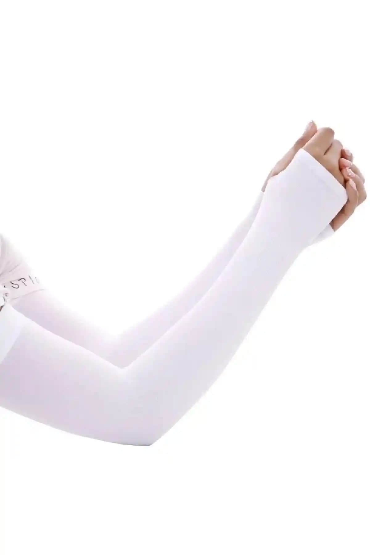 Nakıscı Unisex 45 cm Beyaz Sandy Kumaş Kolluk Yüksek Kalite ve Esneklik Özelliğiyle