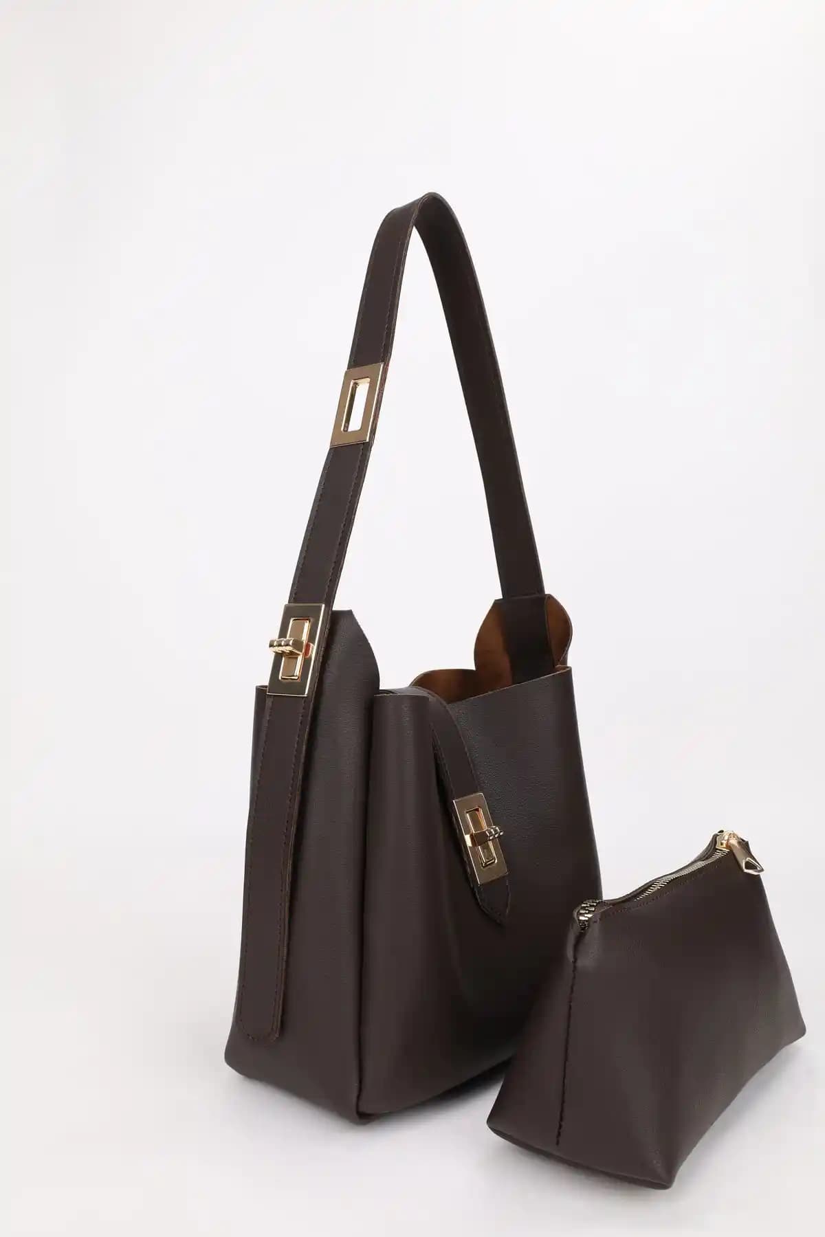 Nothing Kadın Kahve ve Süet Gold Kilit Detaylı Çanta Karşılaştırması