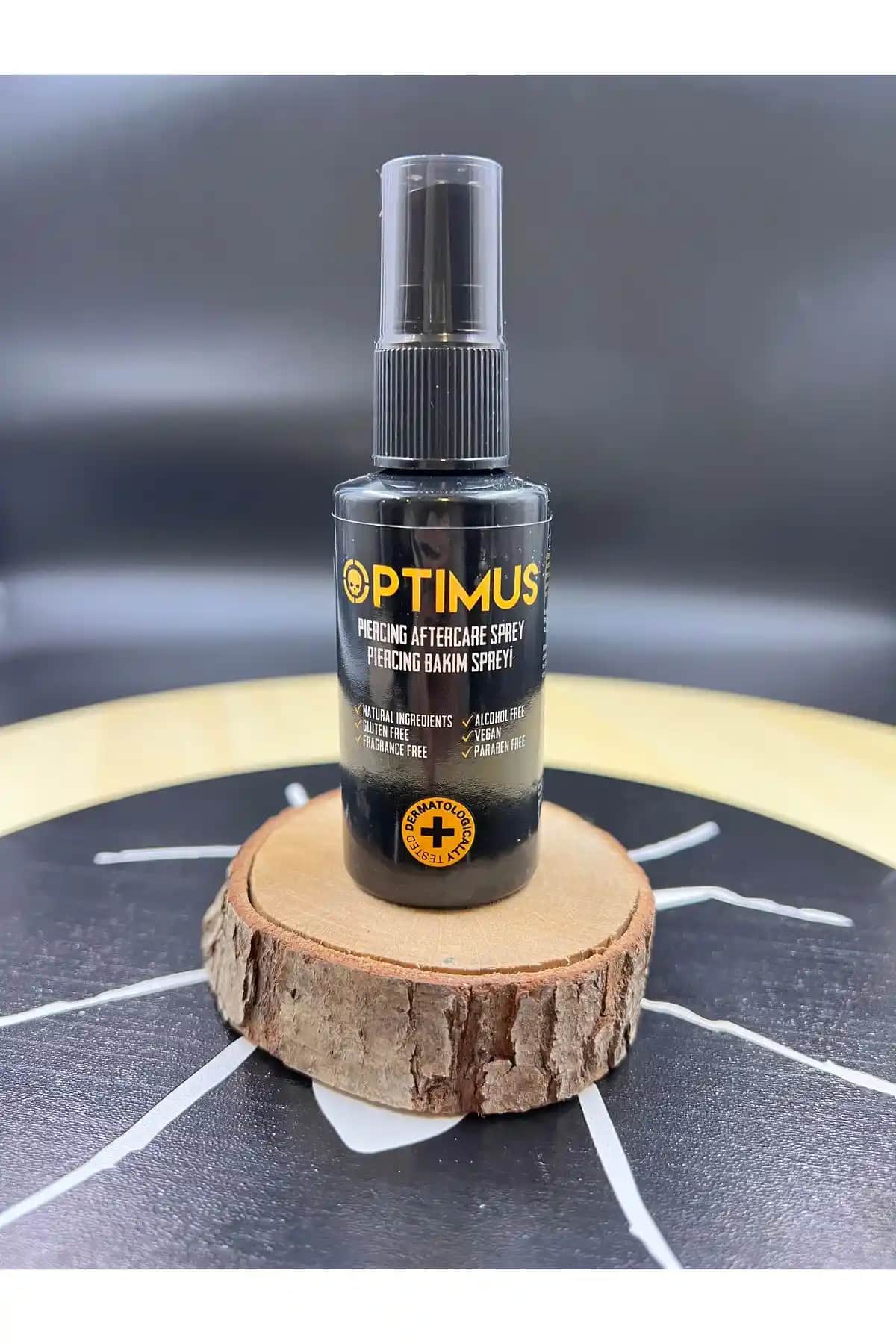 Optimus Piercing Bakım Solüsyonu Spreyi: Doğal İçeriklerle Güvenilir Piercing Bakımı
