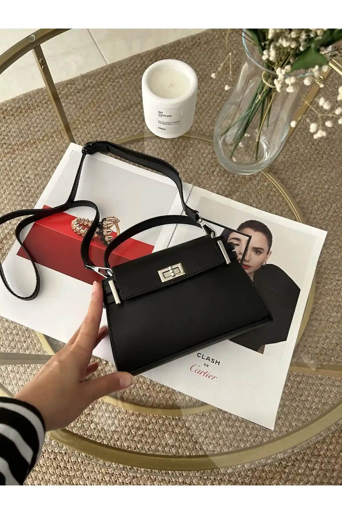 Paradise Siyah Kadın Mini Çanta: Şık ve Dayanıklı Günlük Aksesuar Alternatifi