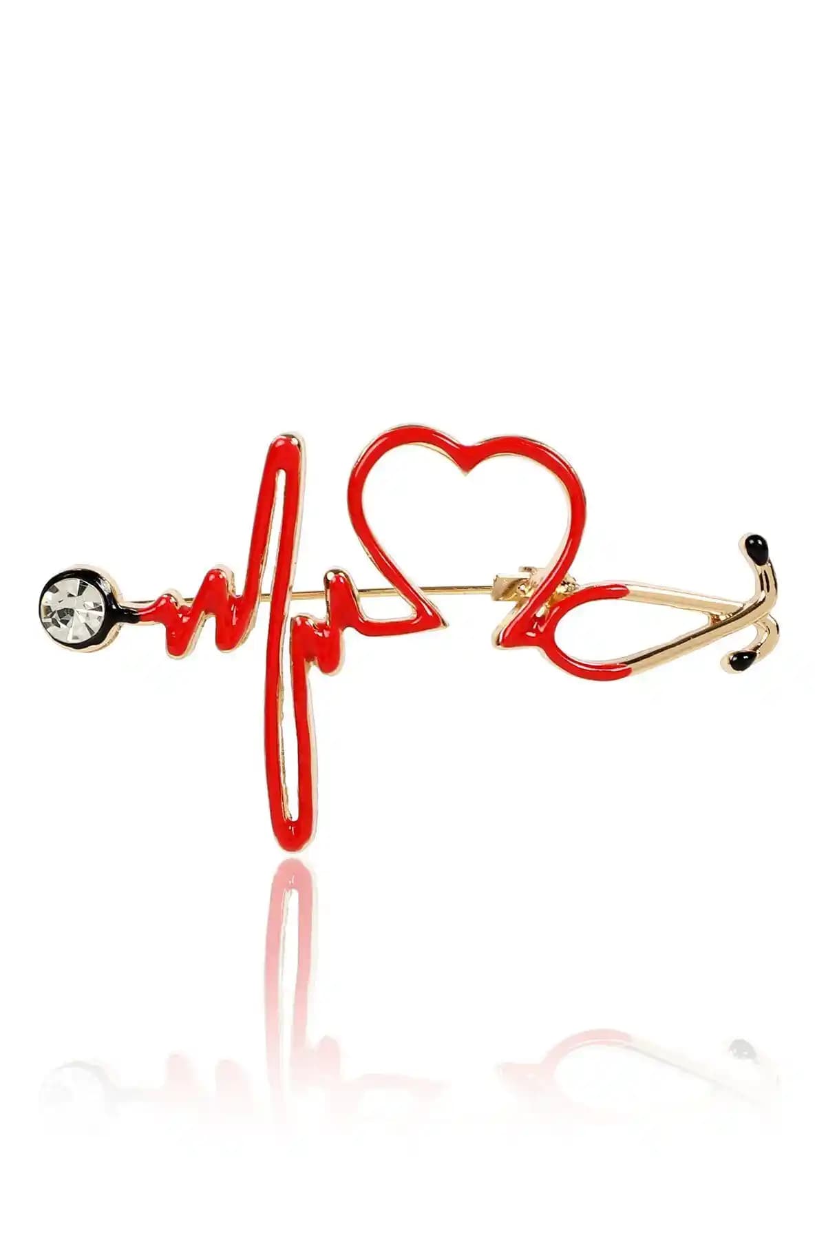 Pelin Aksesuar Broşları Karşılaştırması: Kırmızı Steteskop ve Melek Kız Tasarımları