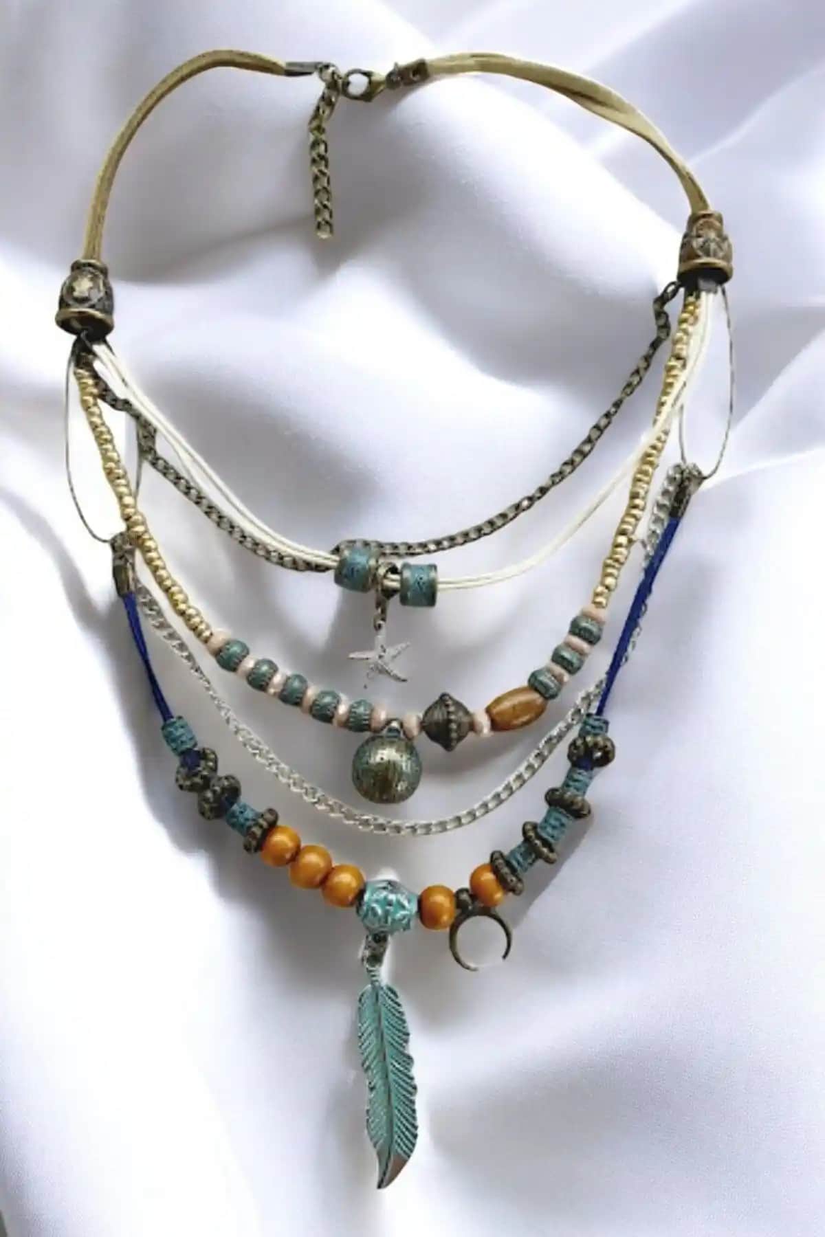 Petek Aksesuar ve Takitokaciniz Etnik Bohem Kolye Karşılaştırması