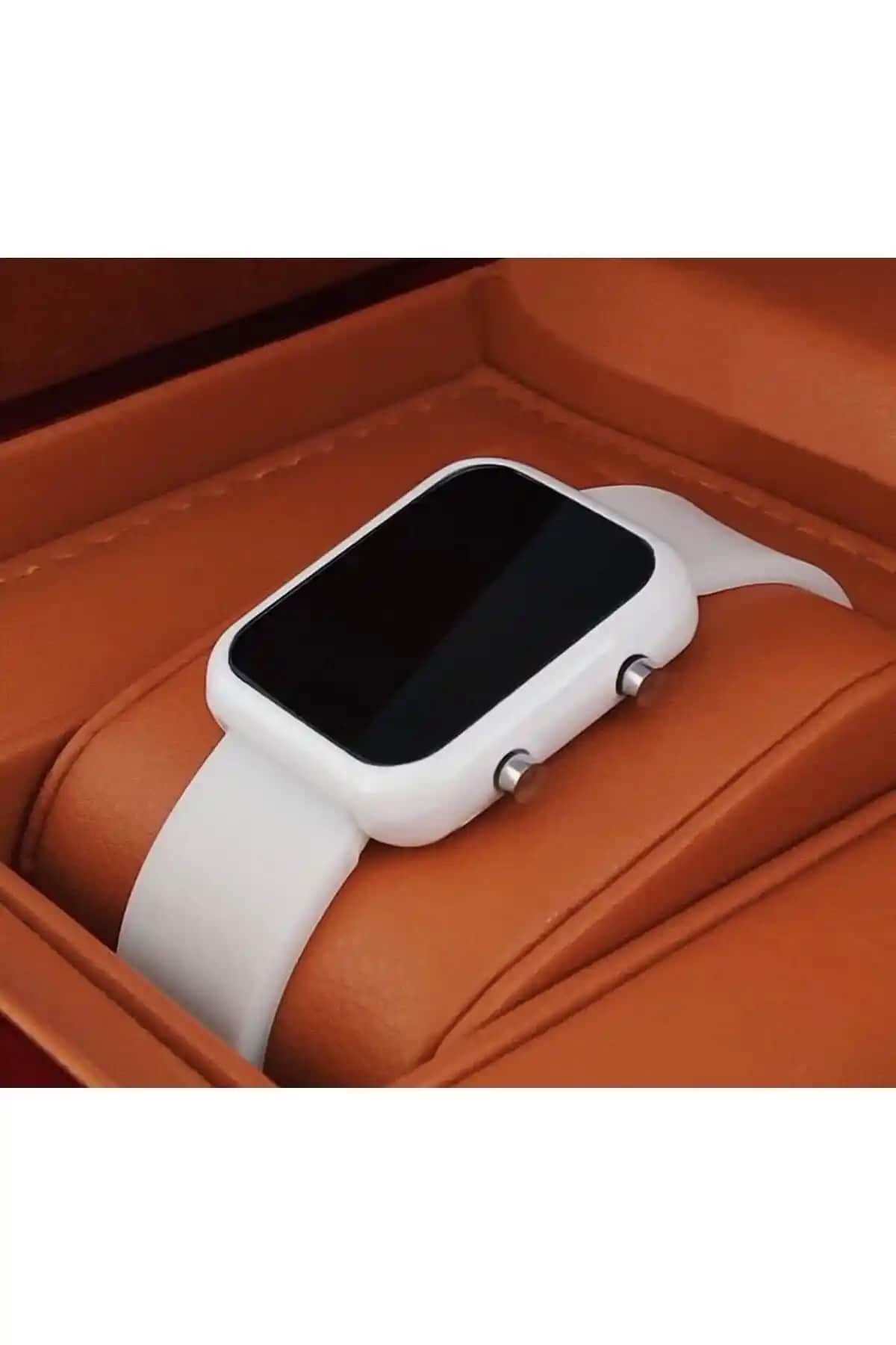 Pullmarkt Beyaz Unisex Dijital Saat: Şık Tasarım ve Fonksiyonellik Bir Arada