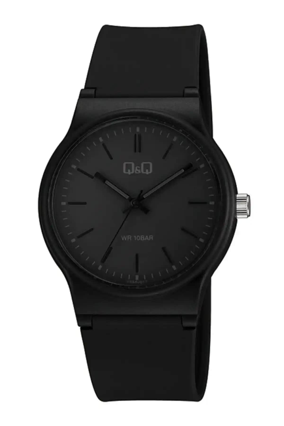 Q&Q Su Geçirmez Silikon Kordonlu Unisex Spor ve Günlük Kullanım Saatleri