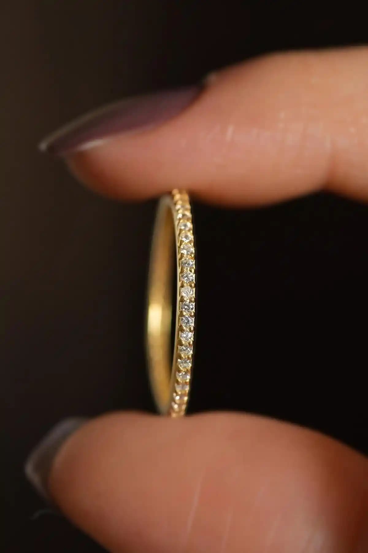 Roza Silver Kadınlar İçin Zirkon Taşlı Tamtur Gümüş Yüzük Ürün Tanıtımı