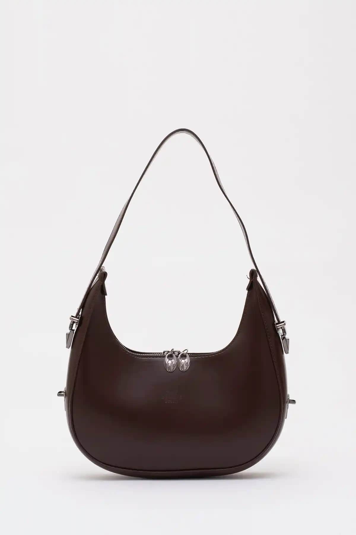 Shaka Kahve Rengi SHK110 Çok Yönlü ve Şık Kadın Çantası Günlük Kullanım İçin